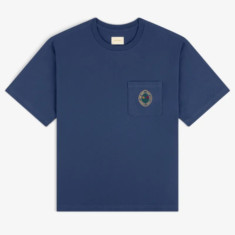 Botanical Crest Pocket Tee made by Aime Leon Dore