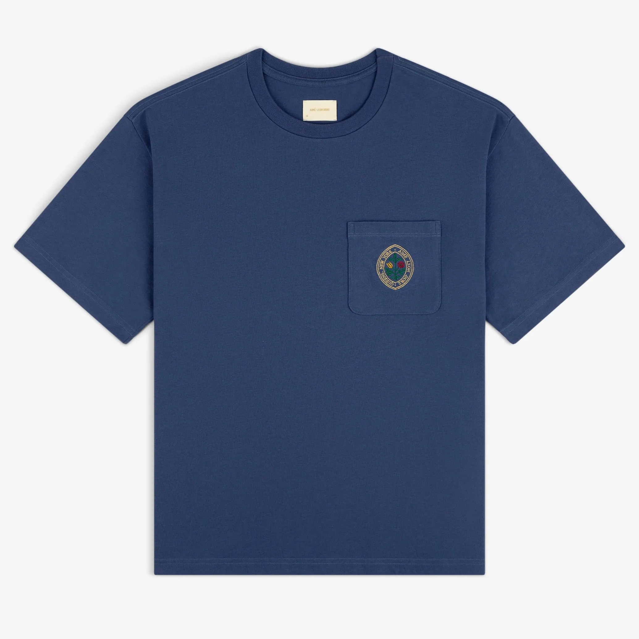 Botanical Crest Pocket Tee sold by Aime Leon Dore