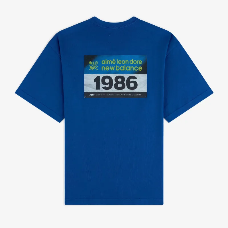 ALD / New Balance Running Bib Tee made by Aime Leon Dore