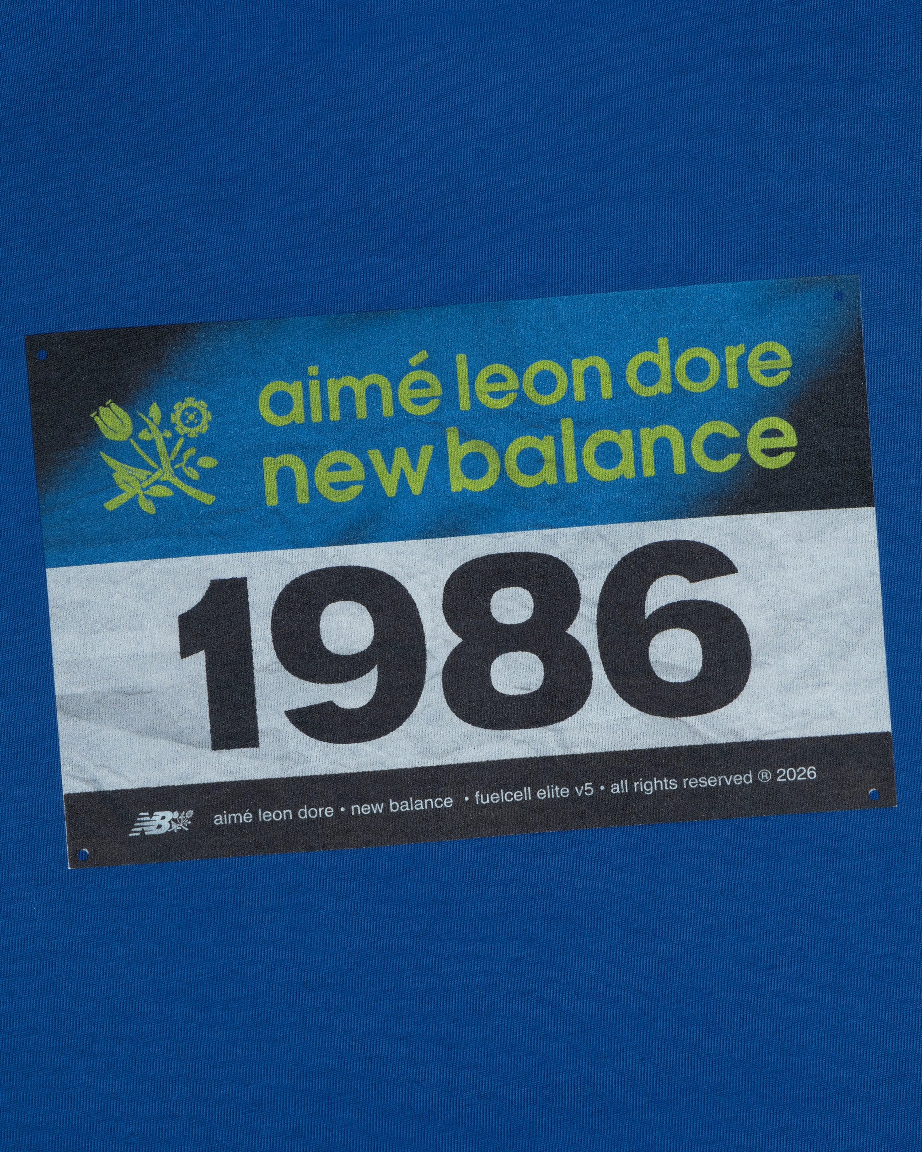 ALD / New Balance Running Bib Tee sold by Aime Leon Dore product image thumbnail 5