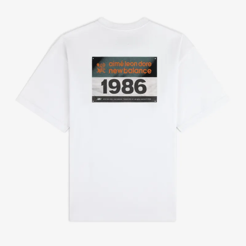 ALD / New Balance Running Bib Tee made by Aime Leon Dore