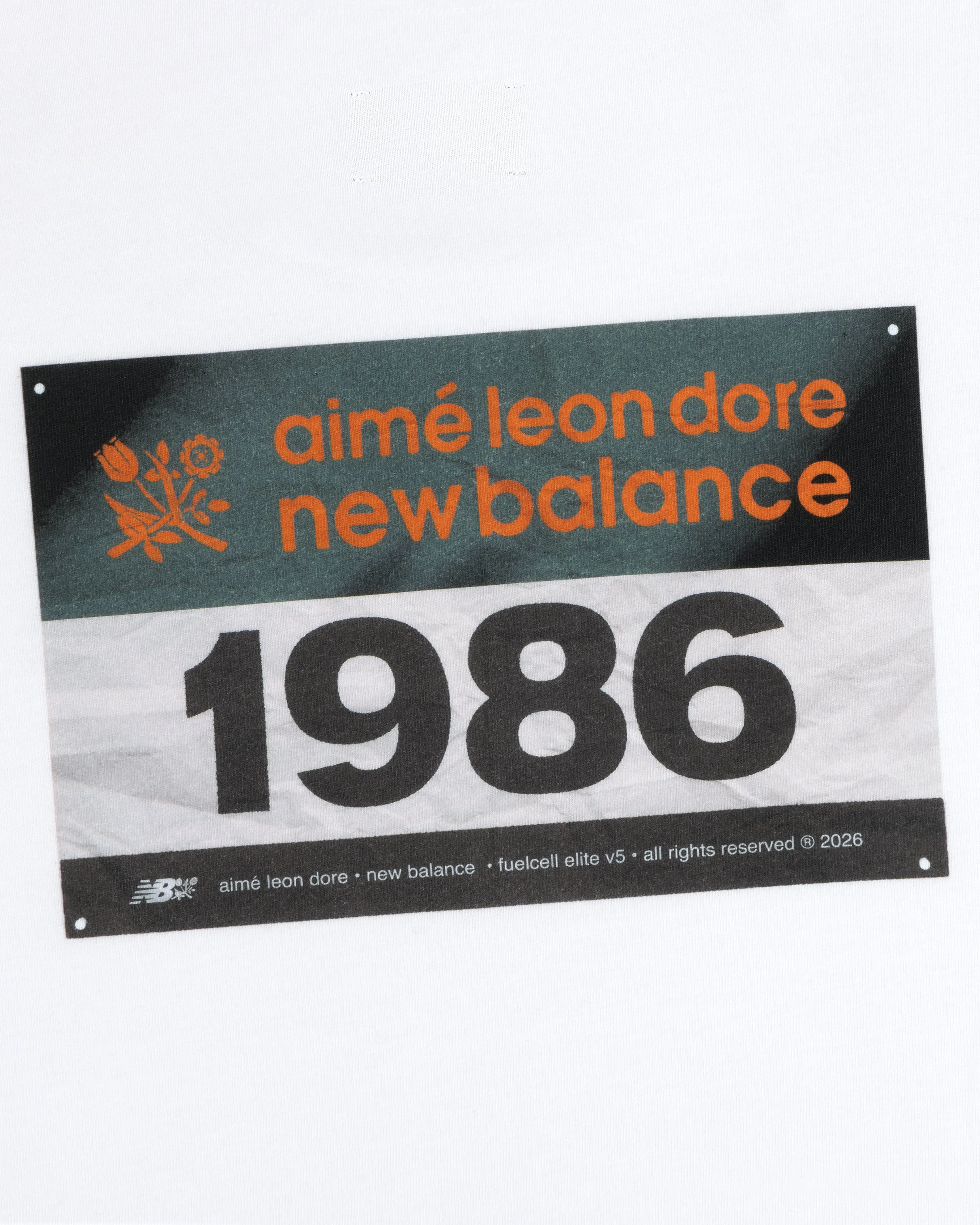 ALD / New Balance Running Bib Tee sold by Aime Leon Dore product image thumbnail 5
