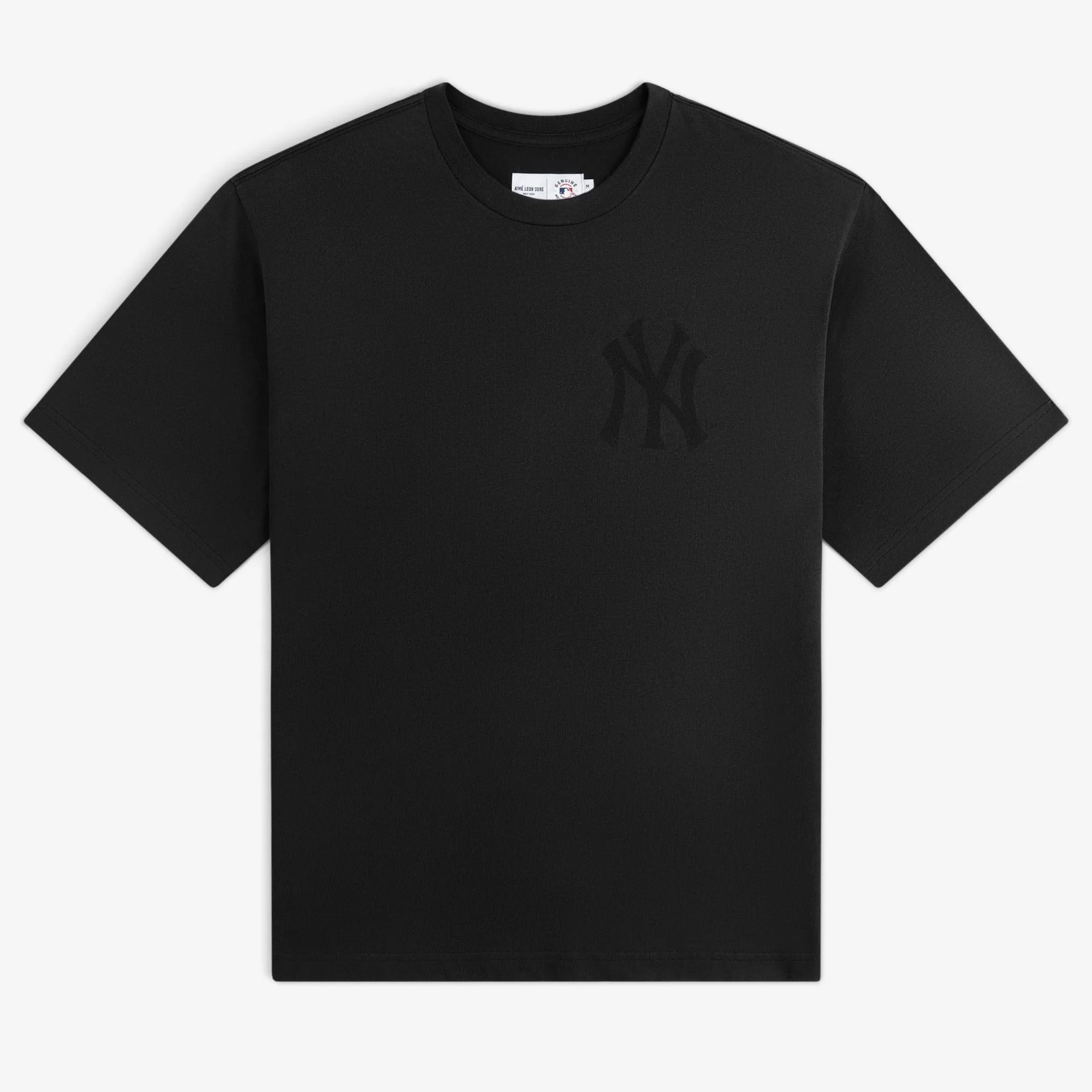 Yankees Washed Logo Tee sold by Aime Leon Dore