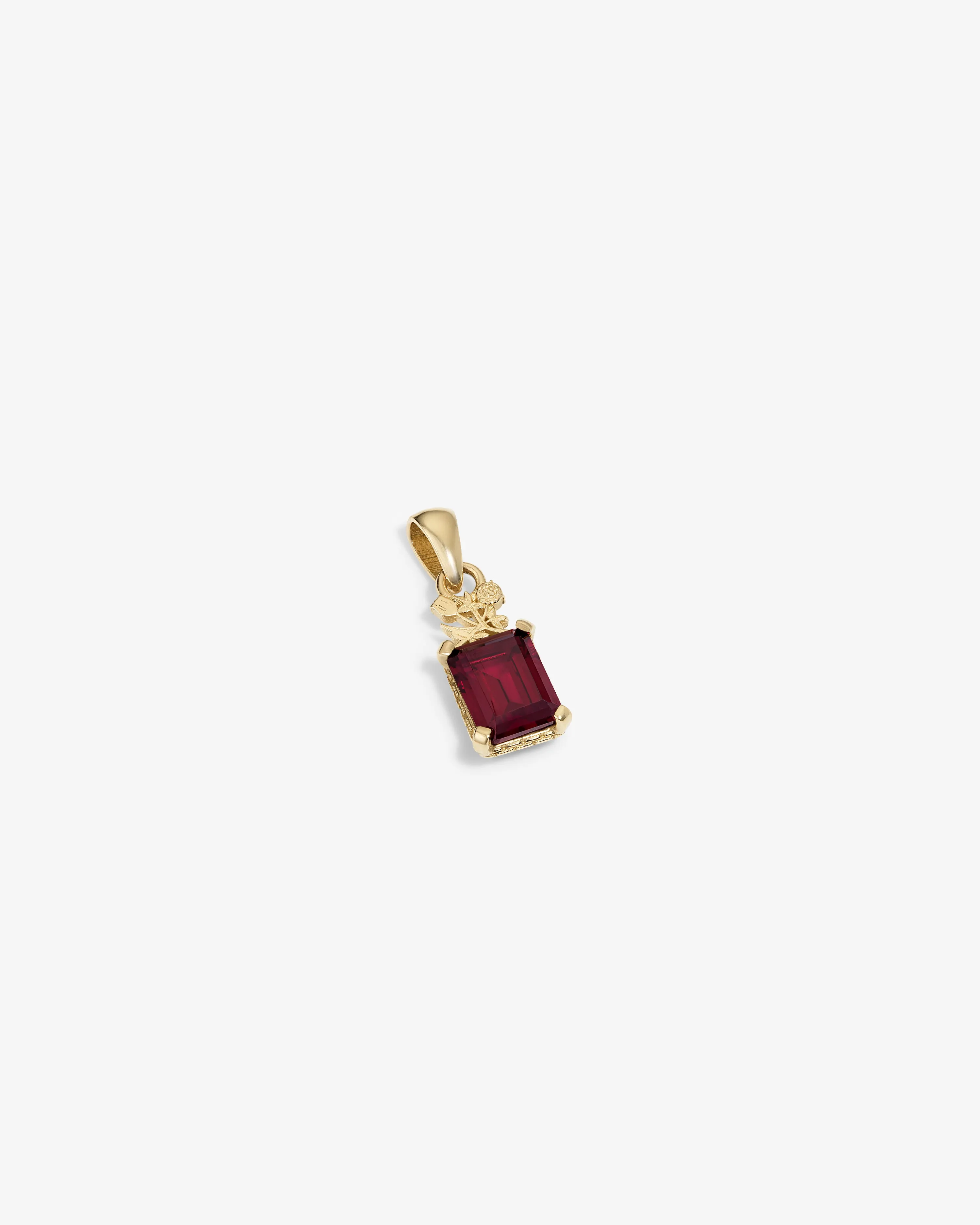 14Kt Gold Crest Gemstone Pendant sold by Aime Leon Dore product image thumbnail 2