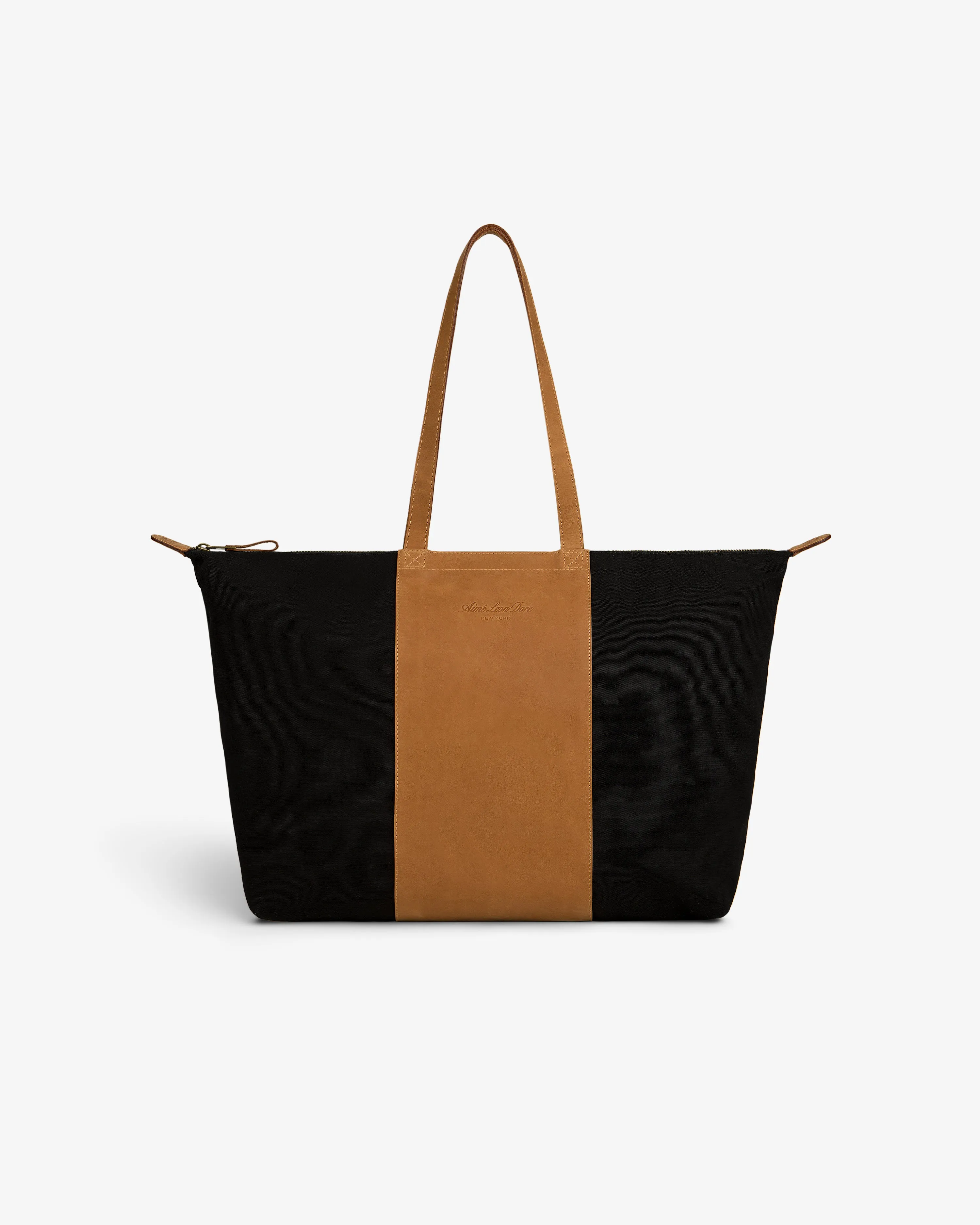 Leather Canvas Zip Tote sold by Aime Leon Dore product image thumbnail 2