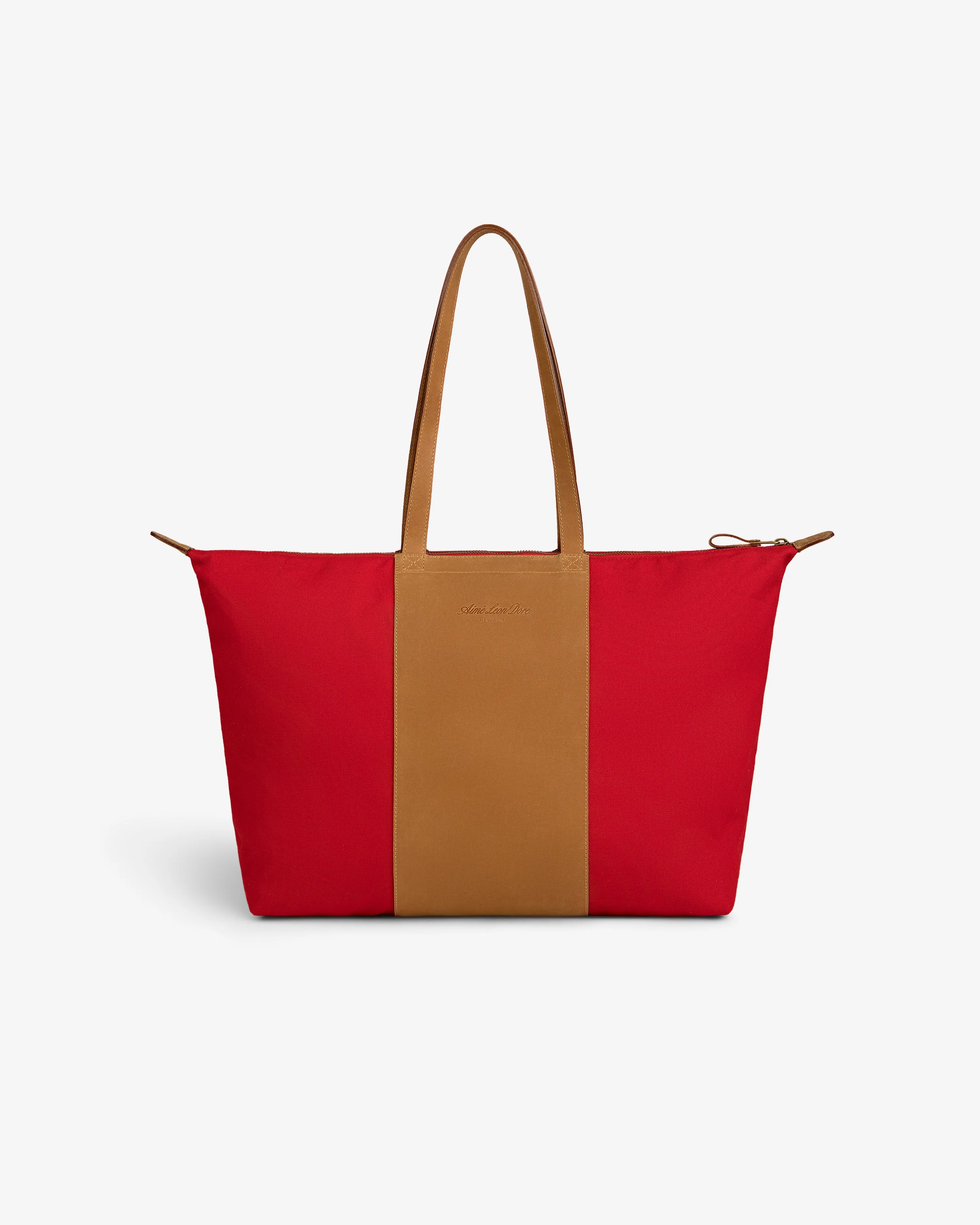 Leather Canvas Zip Tote sold by Aime Leon Dore product image thumbnail 3