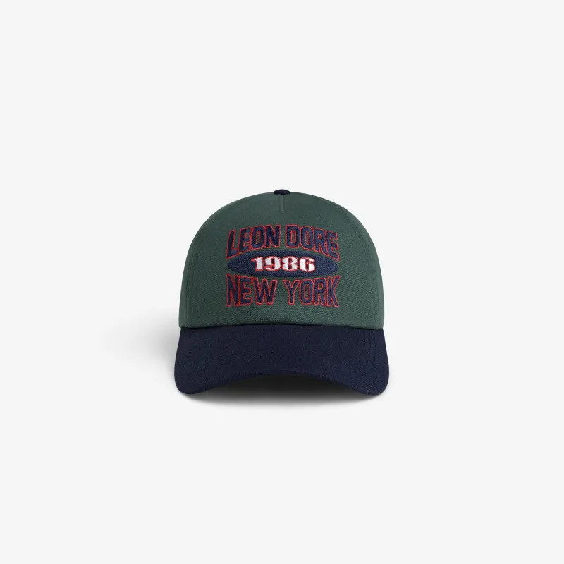 Colorblock Club Hat made by Aime Leon Dore