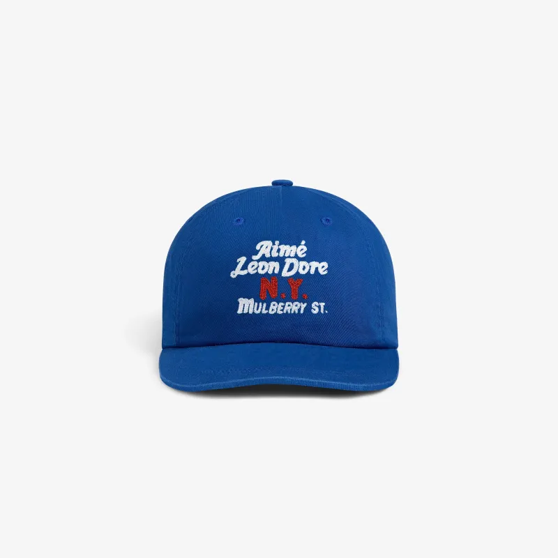 Mulberry Chainstitch Hat made by Aime Leon Dore