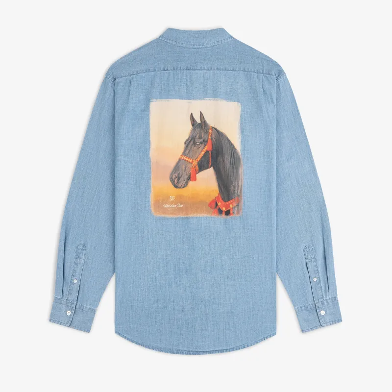 Bayard Chambray Shirt made by Aime Leon Dore
