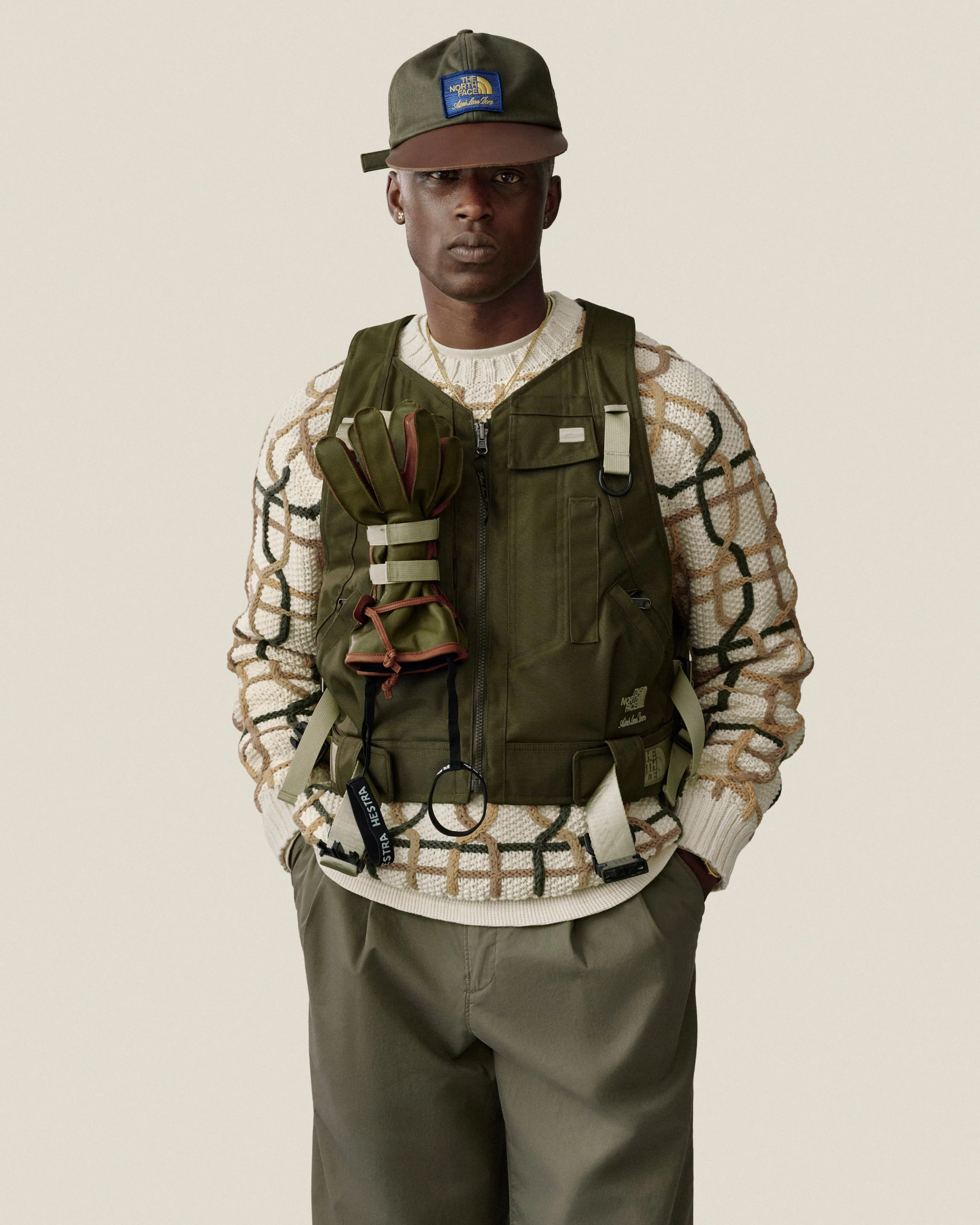 Double Pleated Officer Pant sold by Aime Leon Dore product image thumbnail 3