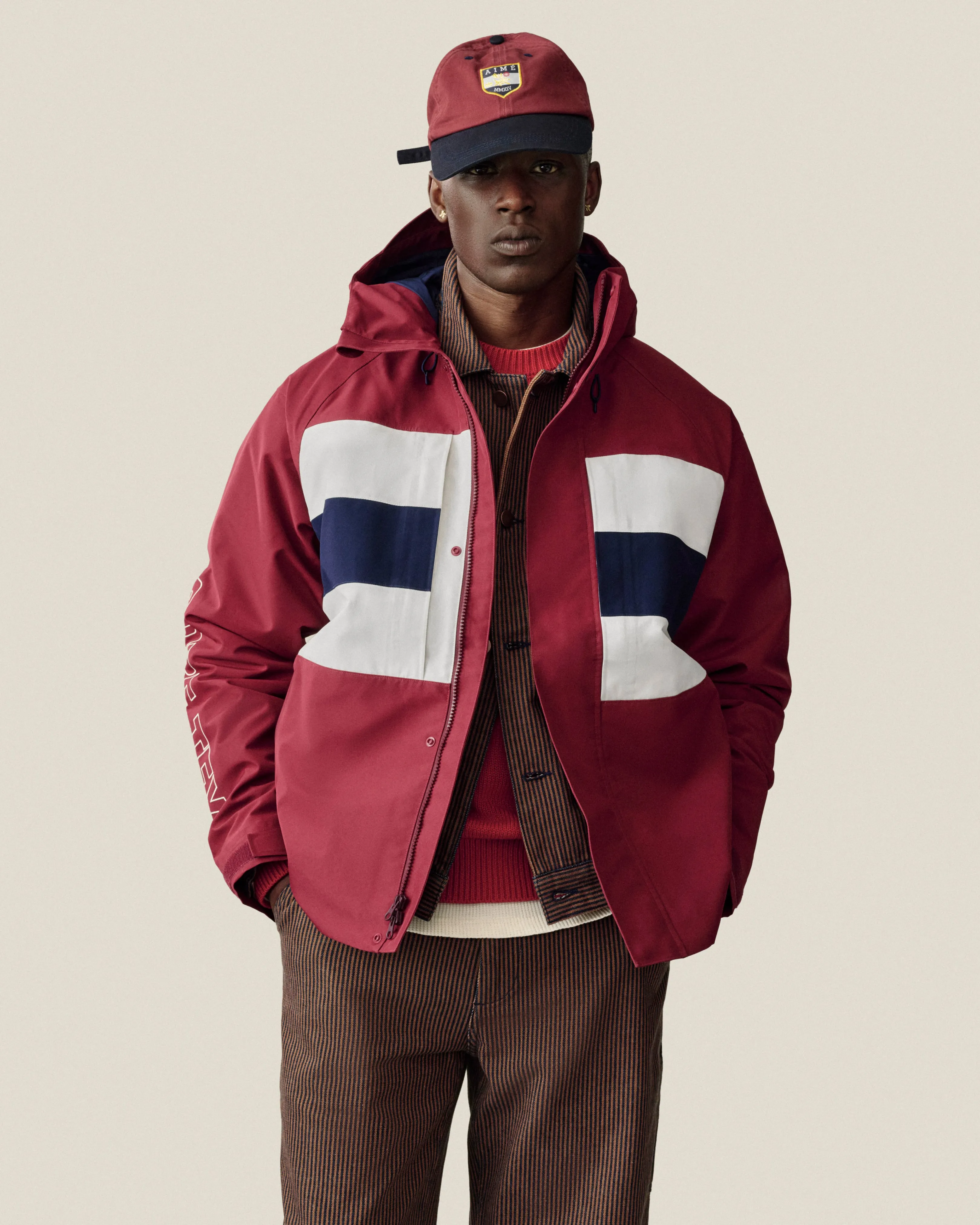 GORE-TEX Striped Sailing Jacket sold by Aime Leon Dore product image thumbnail 3