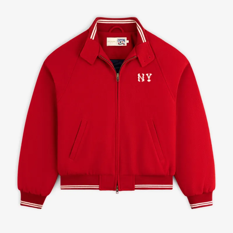 NY Highlanders Wool Varsity Jacket made by Aime Leon Dore