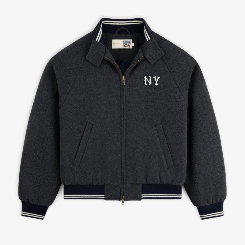 NY Highlanders Wool Varsity Jacket made by Aime Leon Dore