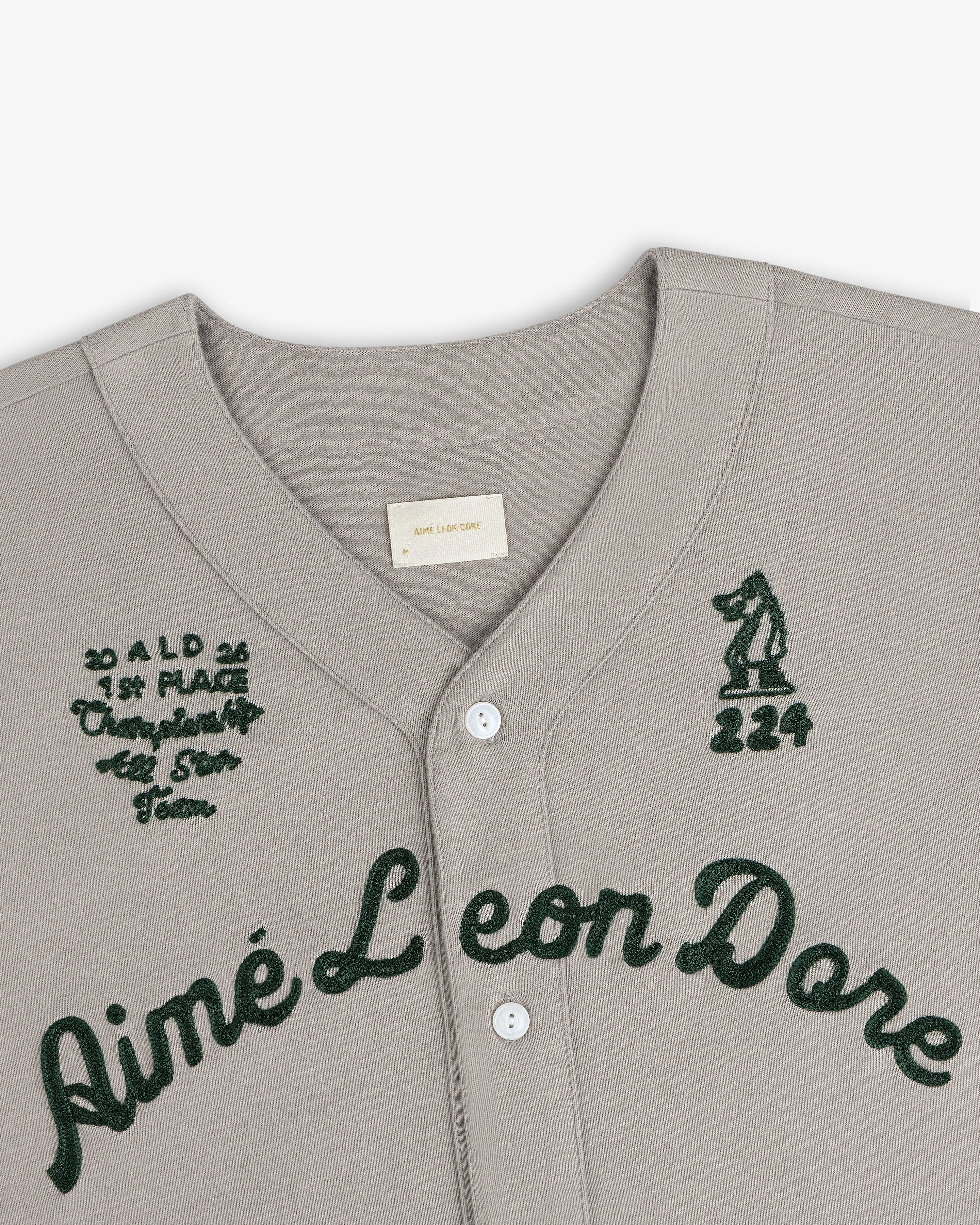 Mulberry Chainstitch Baseball Jersey sold by Aime Leon Dore product image thumbnail 5