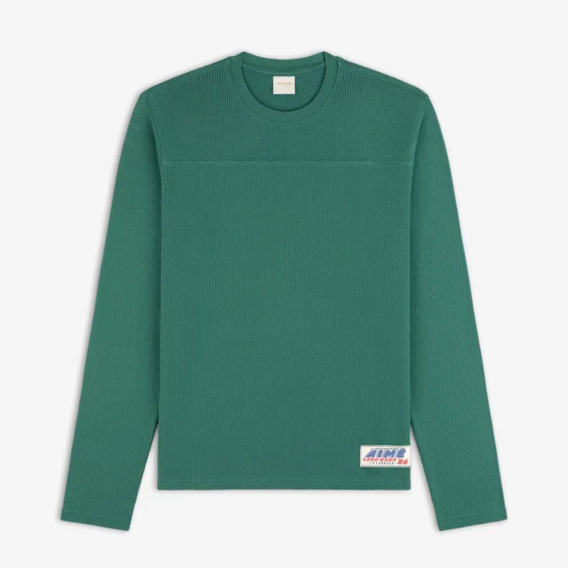 Long-Sleeve Mesh Football Tee made by Aime Leon Dore