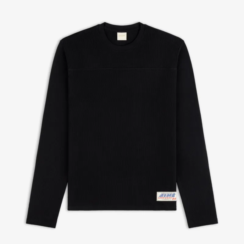 Long-Sleeve Mesh Football Tee made by Aime Leon Dore