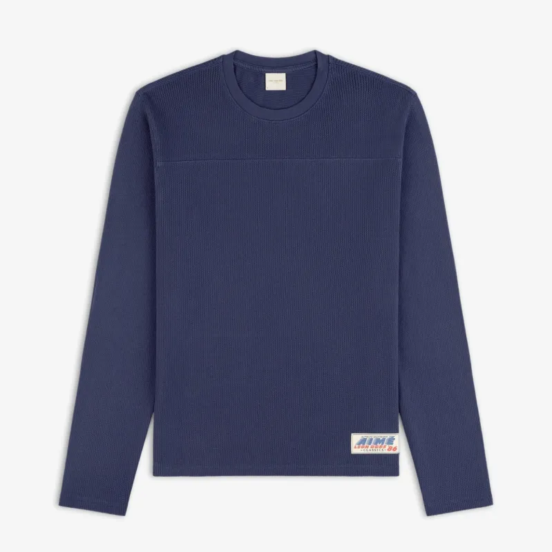 Long-Sleeve Mesh Football Tee made by Aime Leon Dore