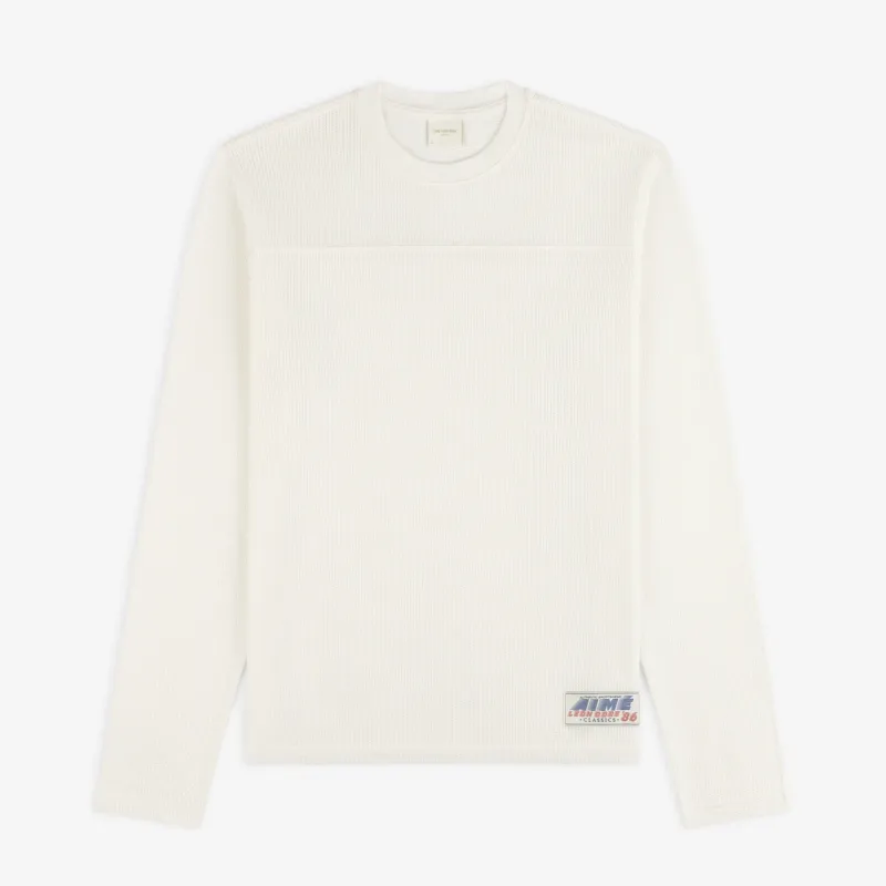 Long-Sleeve Mesh Football Tee made by Aime Leon Dore