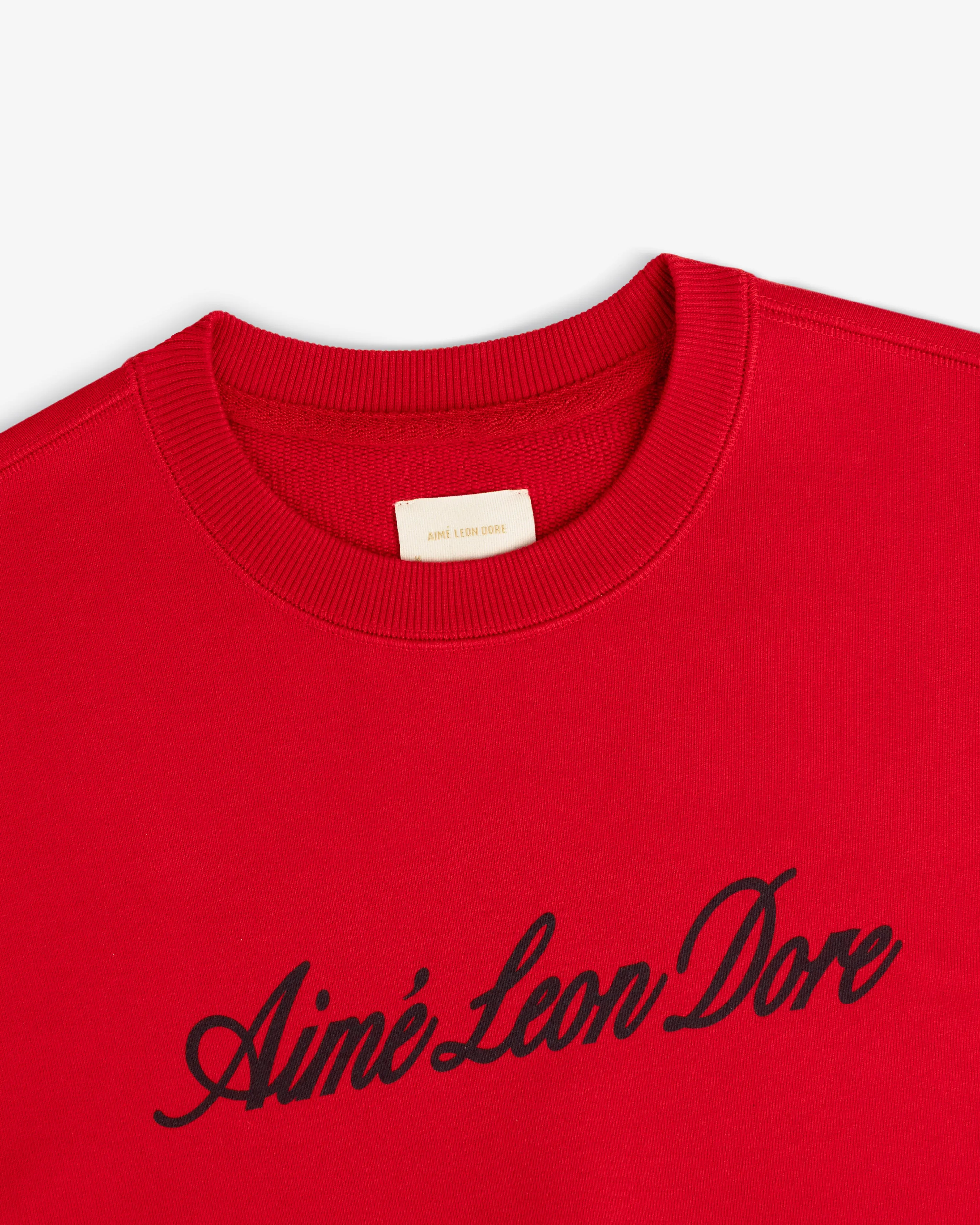 Vintage Script Crewneck Sweatshirt sold by Aime Leon Dore product image thumbnail 3