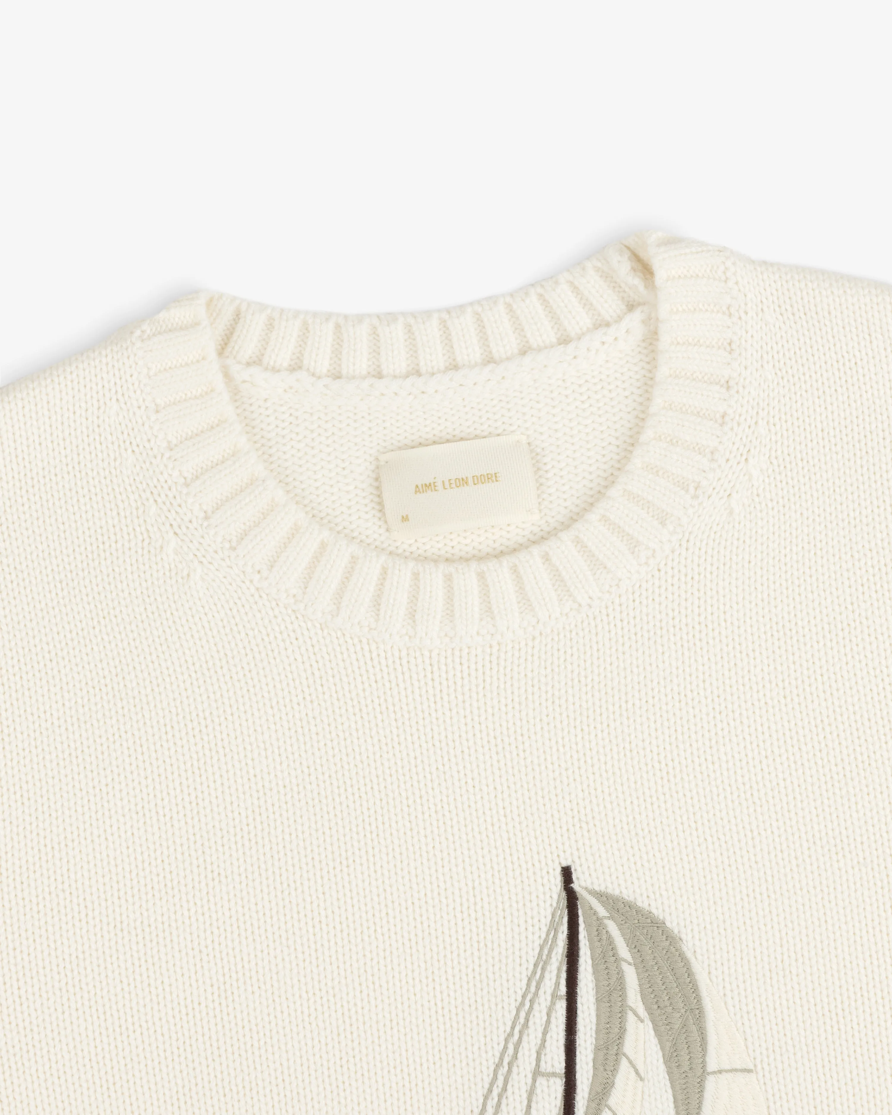 Regatta Embroidered Crewneck Sweater sold by Aime Leon Dore product image thumbnail 4