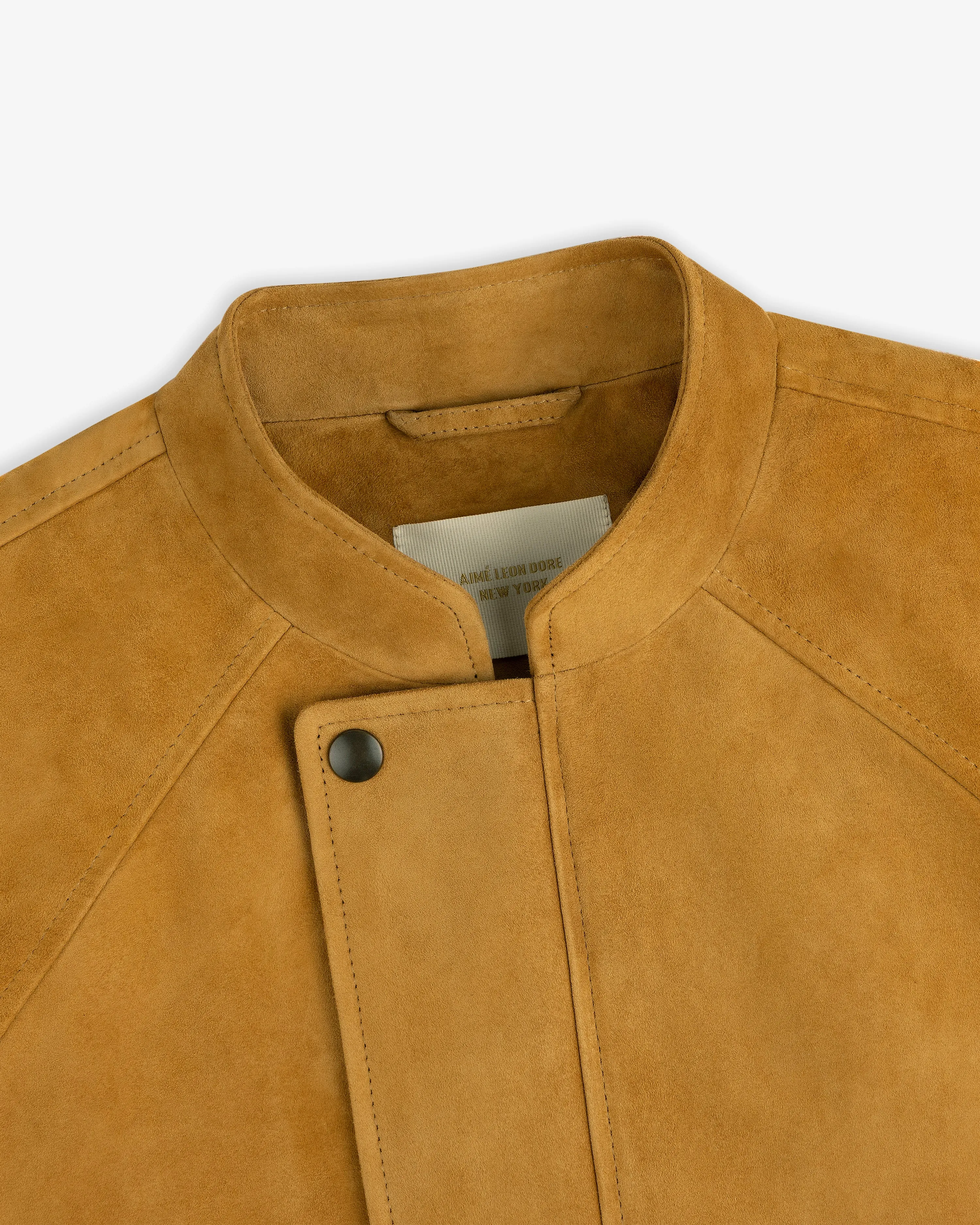 Suede Cafe Racer Jacket sold by Aime Leon Dore product image thumbnail 5