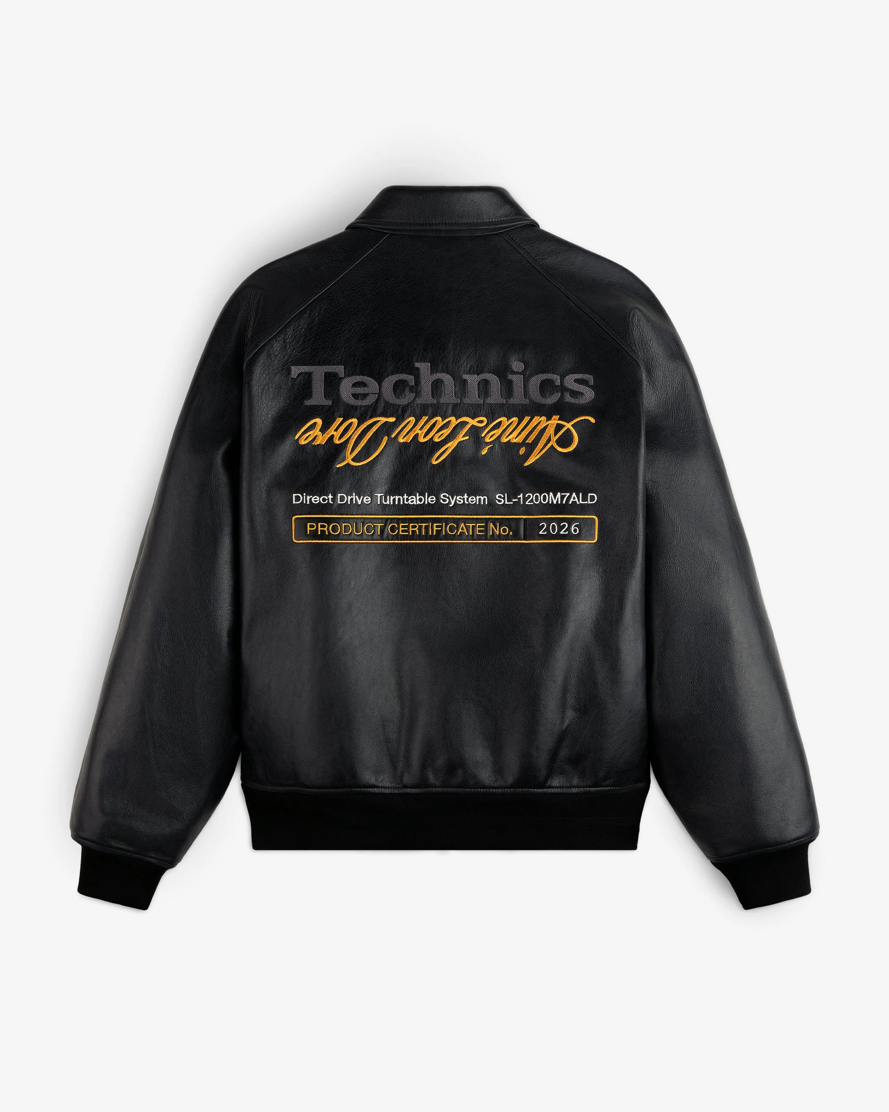 ALD / Technics Varsity Leather Jacket sold by Aime Leon Dore product image thumbnail 2