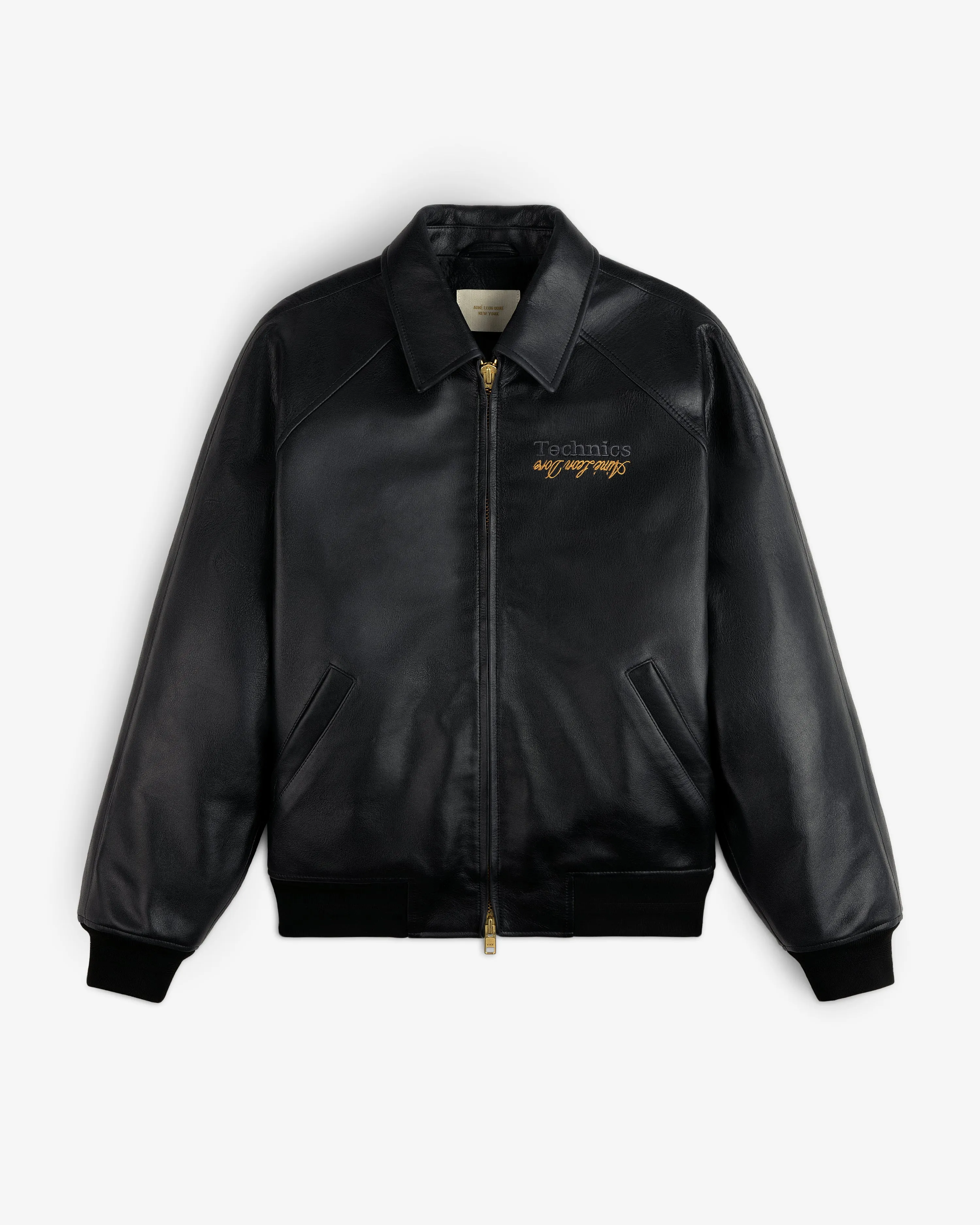 ALD / Technics Varsity Leather Jacket sold by Aime Leon Dore product image thumbnail 4