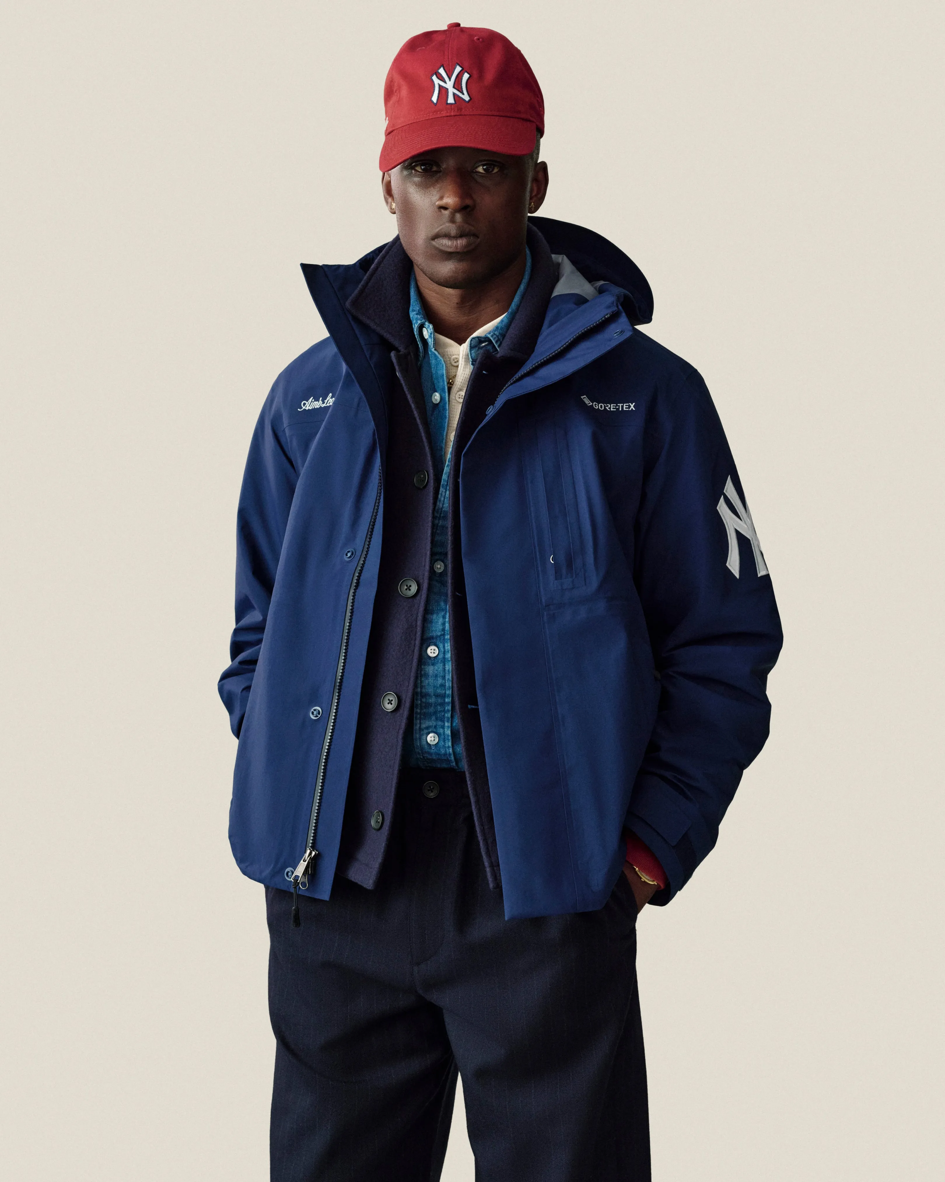 Yankees GORE-TEX Rain Delay Jacket sold by Aime Leon Dore product image thumbnail 3