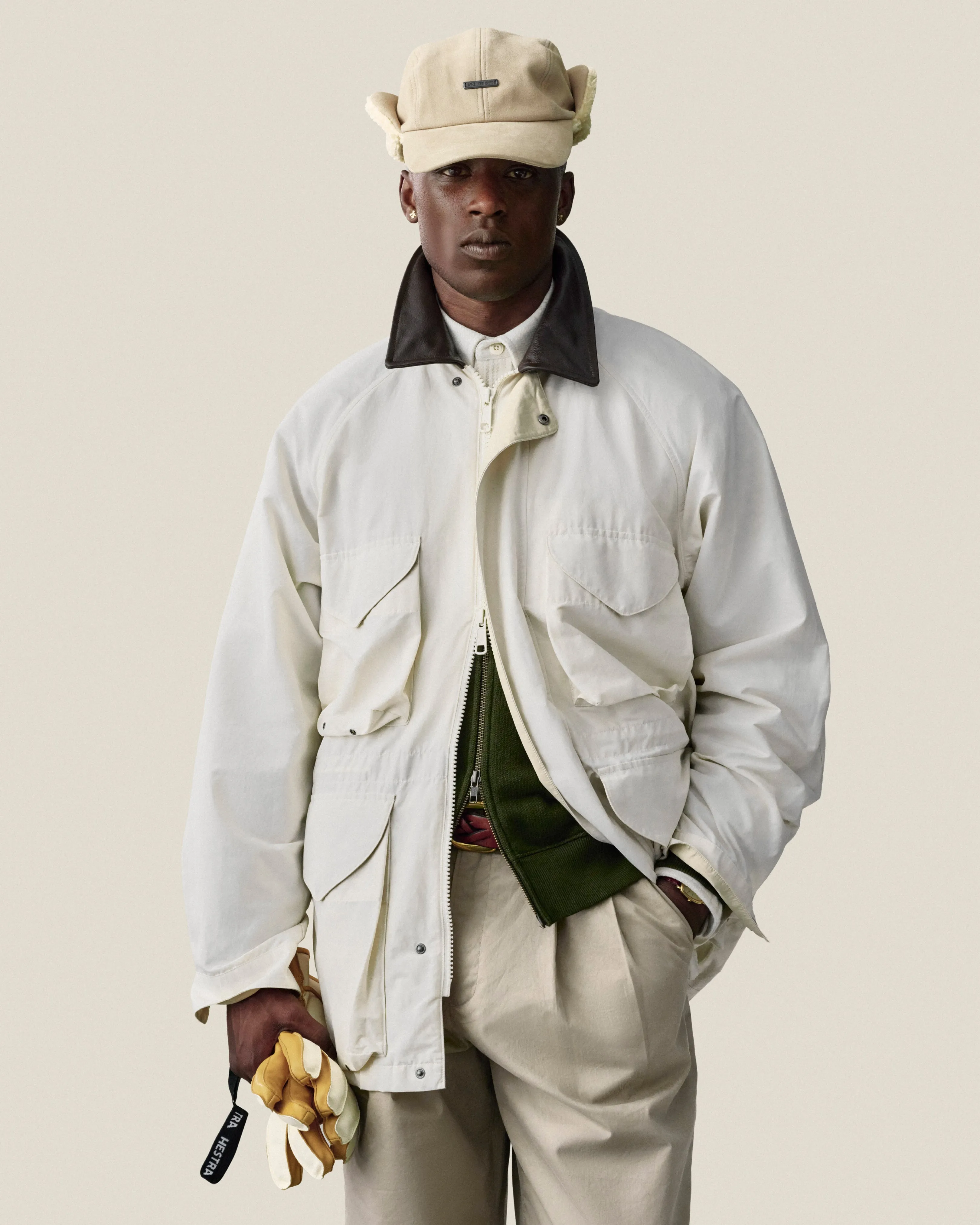 Double Pleated Officer Pant sold by Aime Leon Dore product image thumbnail 3