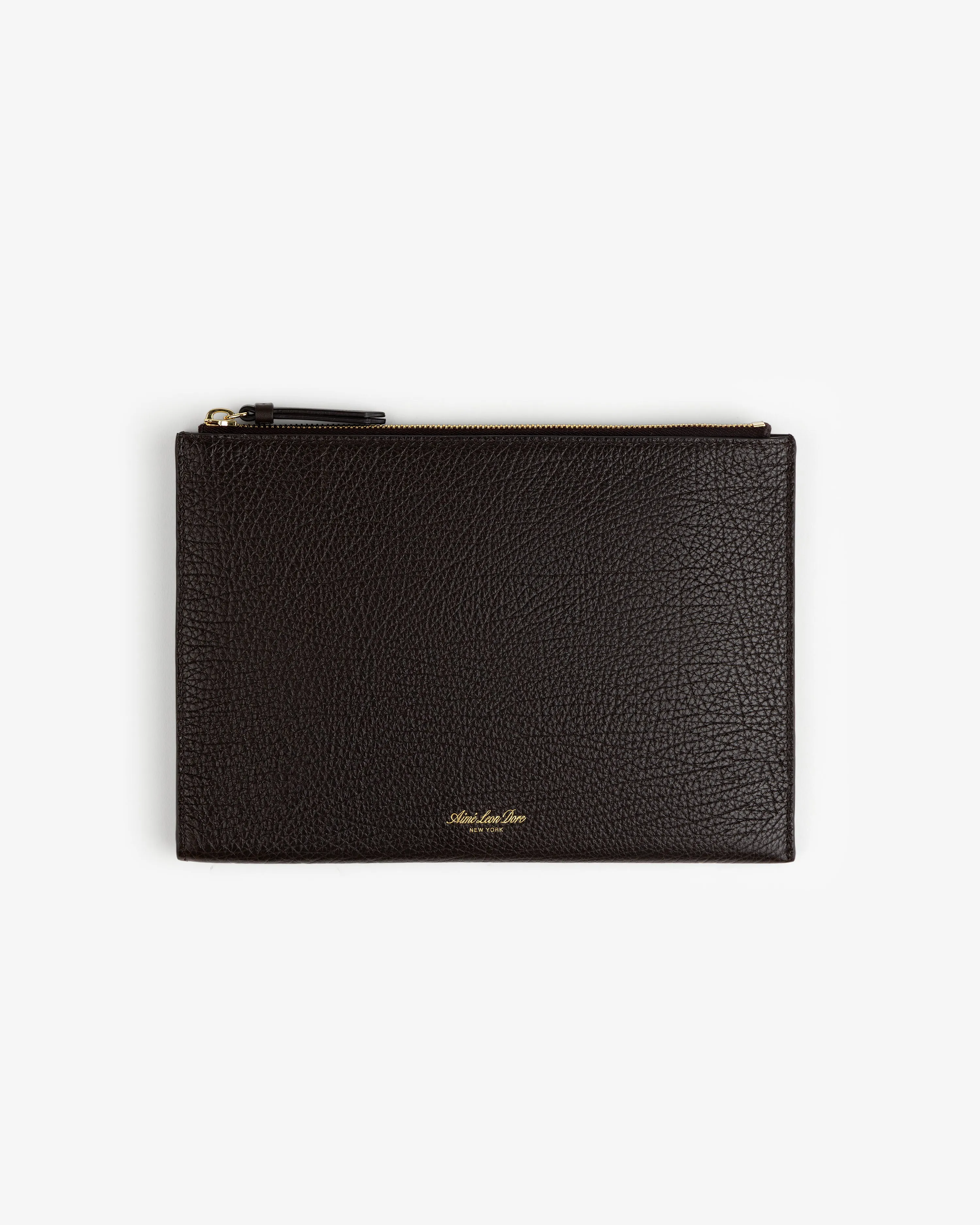 Small Tumbled Leather Pouch sold by Aime Leon Dore product image thumbnail 2