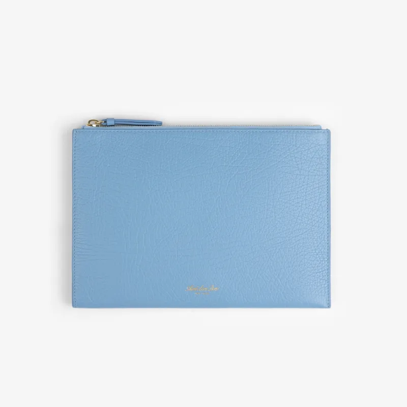 Small Tumbled Leather Pouch made by Aime Leon Dore