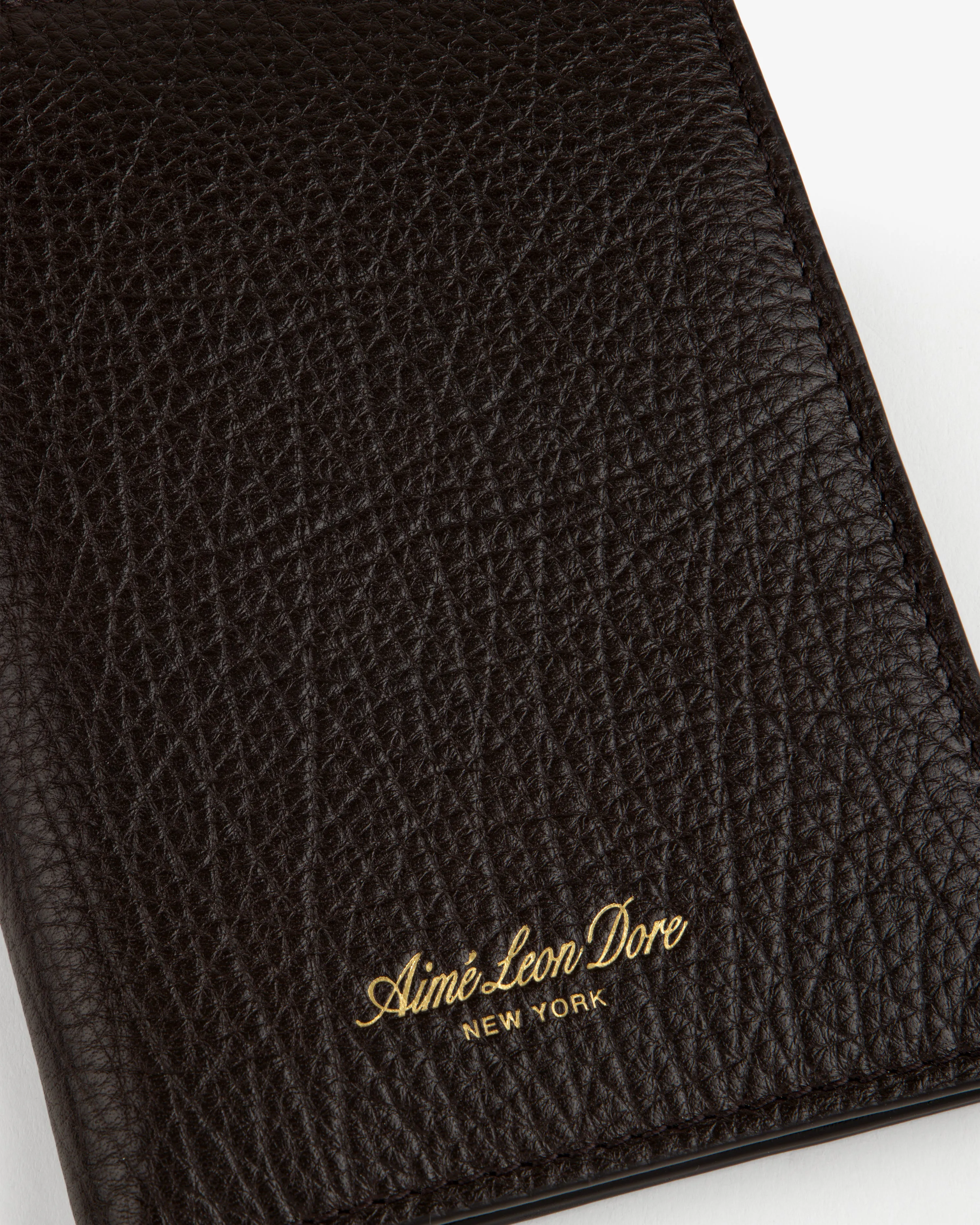 Tumbled Leather Passport Holder sold by Aime Leon Dore product image thumbnail 5