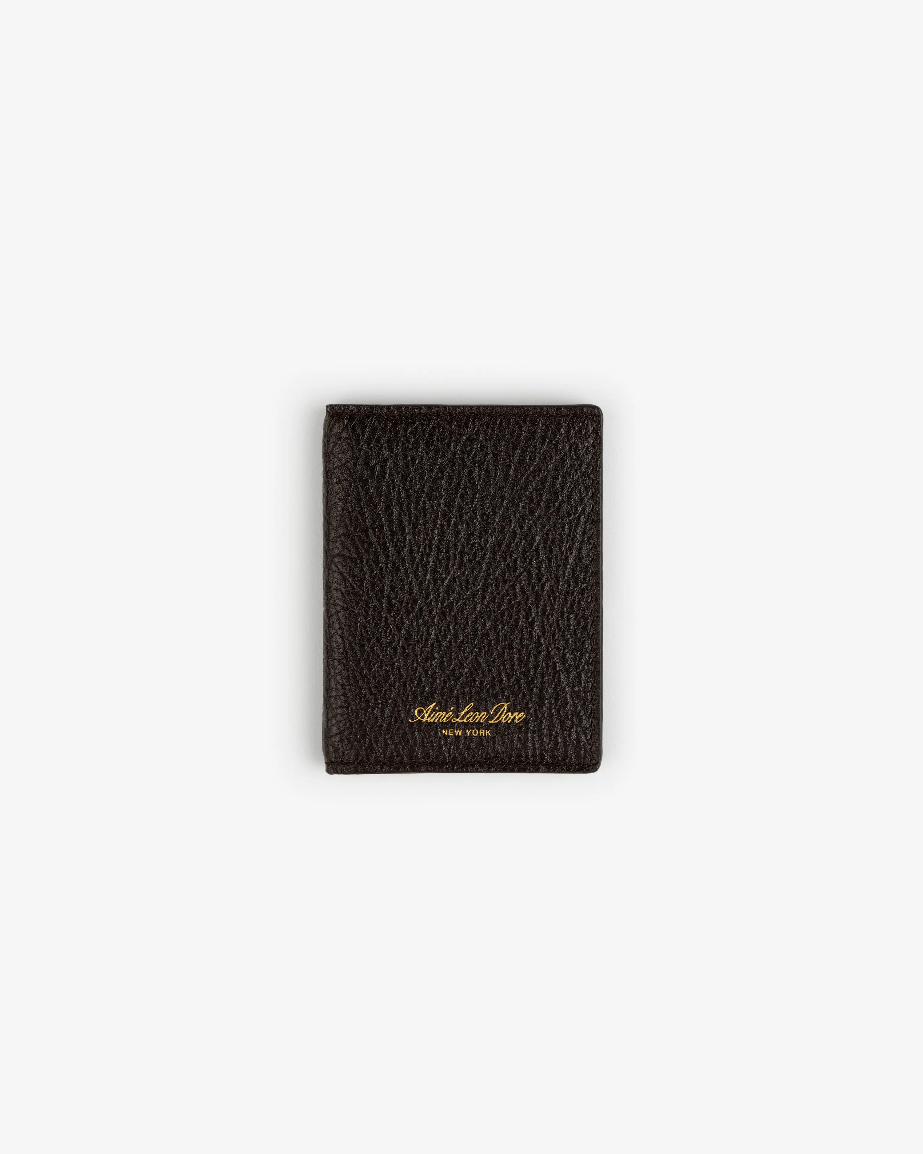 Tumbled Leather Bi-Fold Wallet sold by Aime Leon Dore product image thumbnail 2