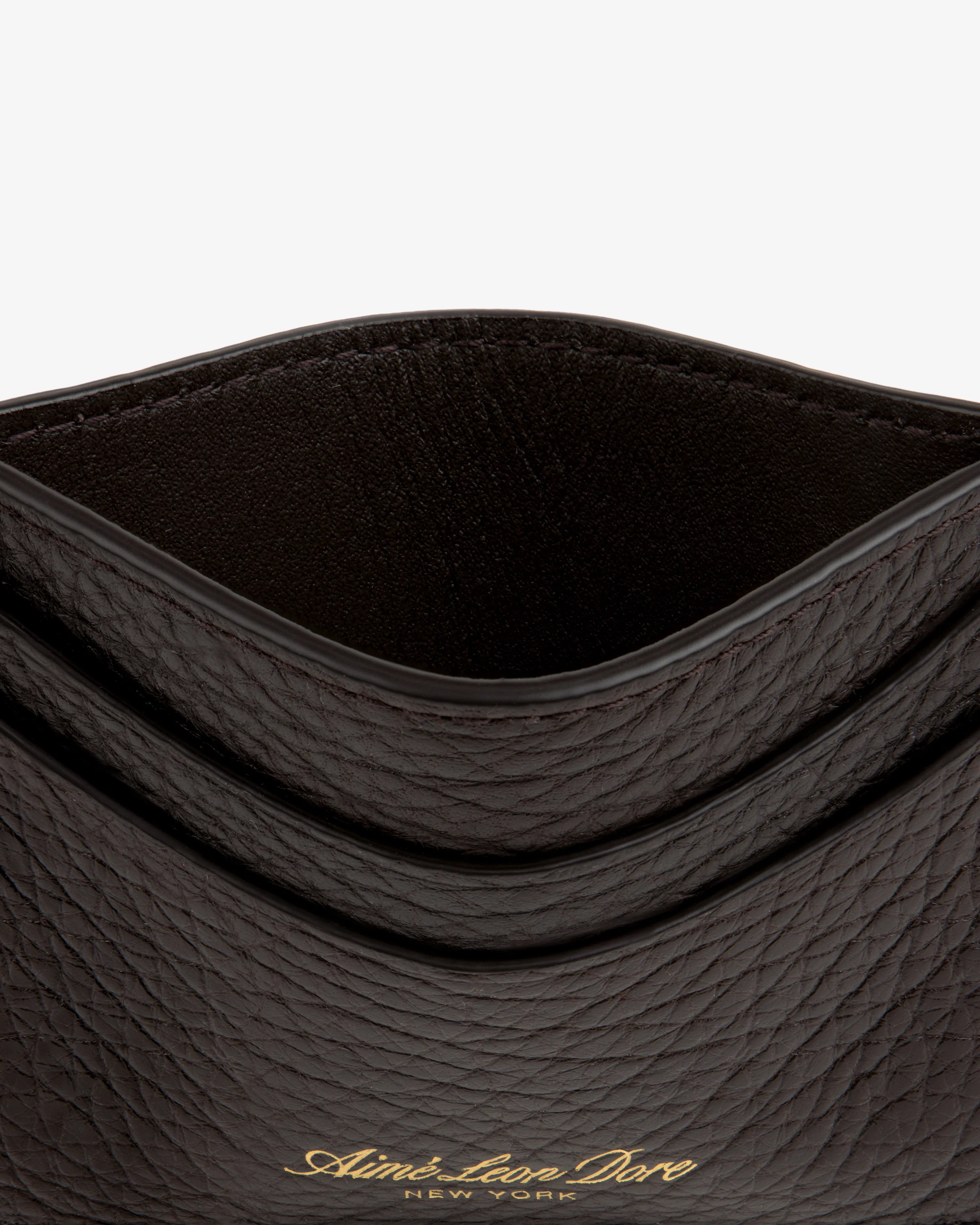 Tumbled Leather Card Holder sold by Aime Leon Dore product image thumbnail 5