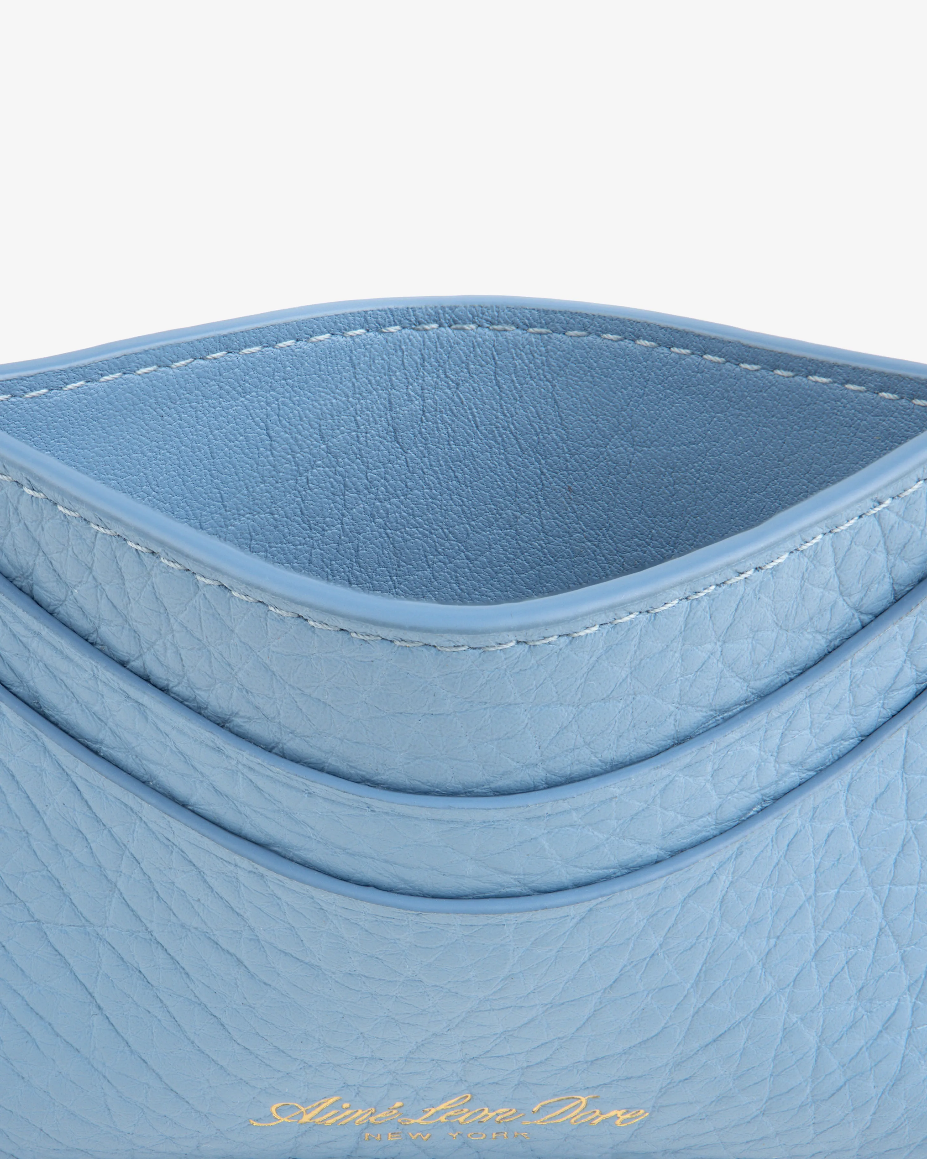 Tumbled Leather Card Holder sold by Aime Leon Dore product image thumbnail 5