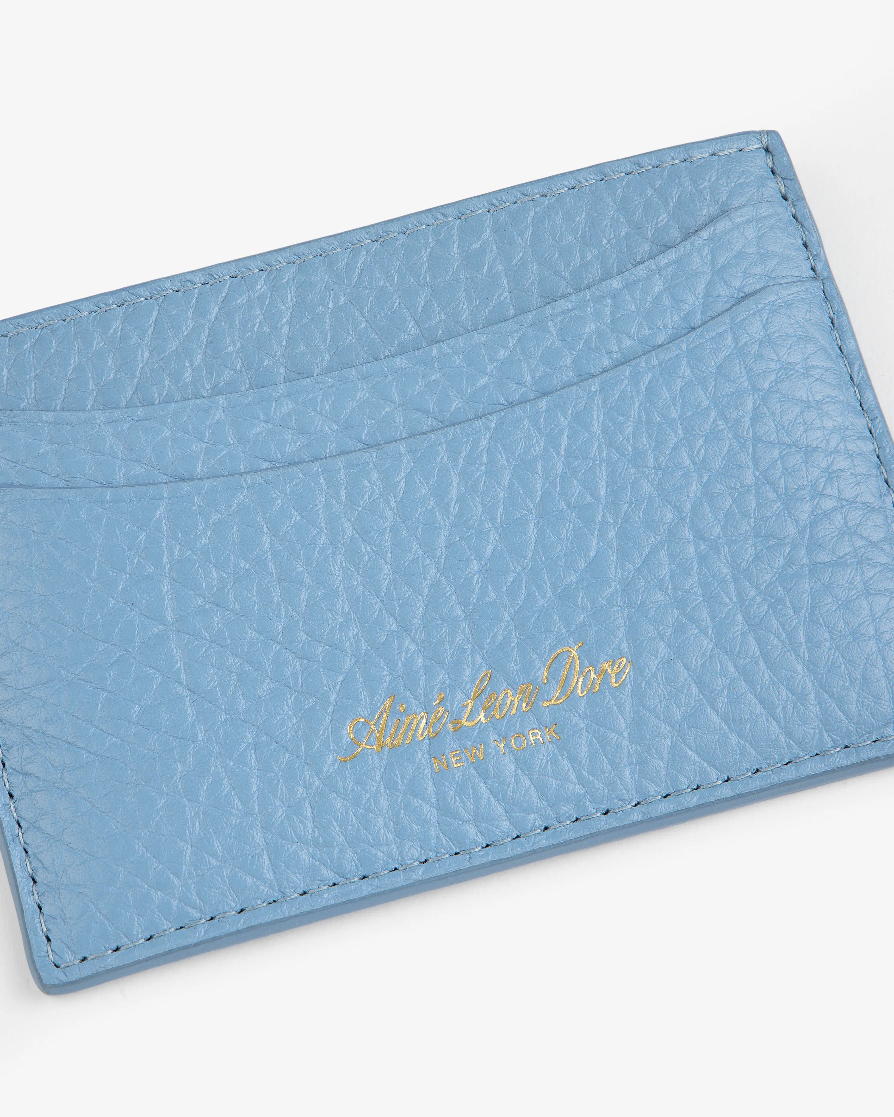 Tumbled Leather Card Holder sold by Aime Leon Dore product image thumbnail 4