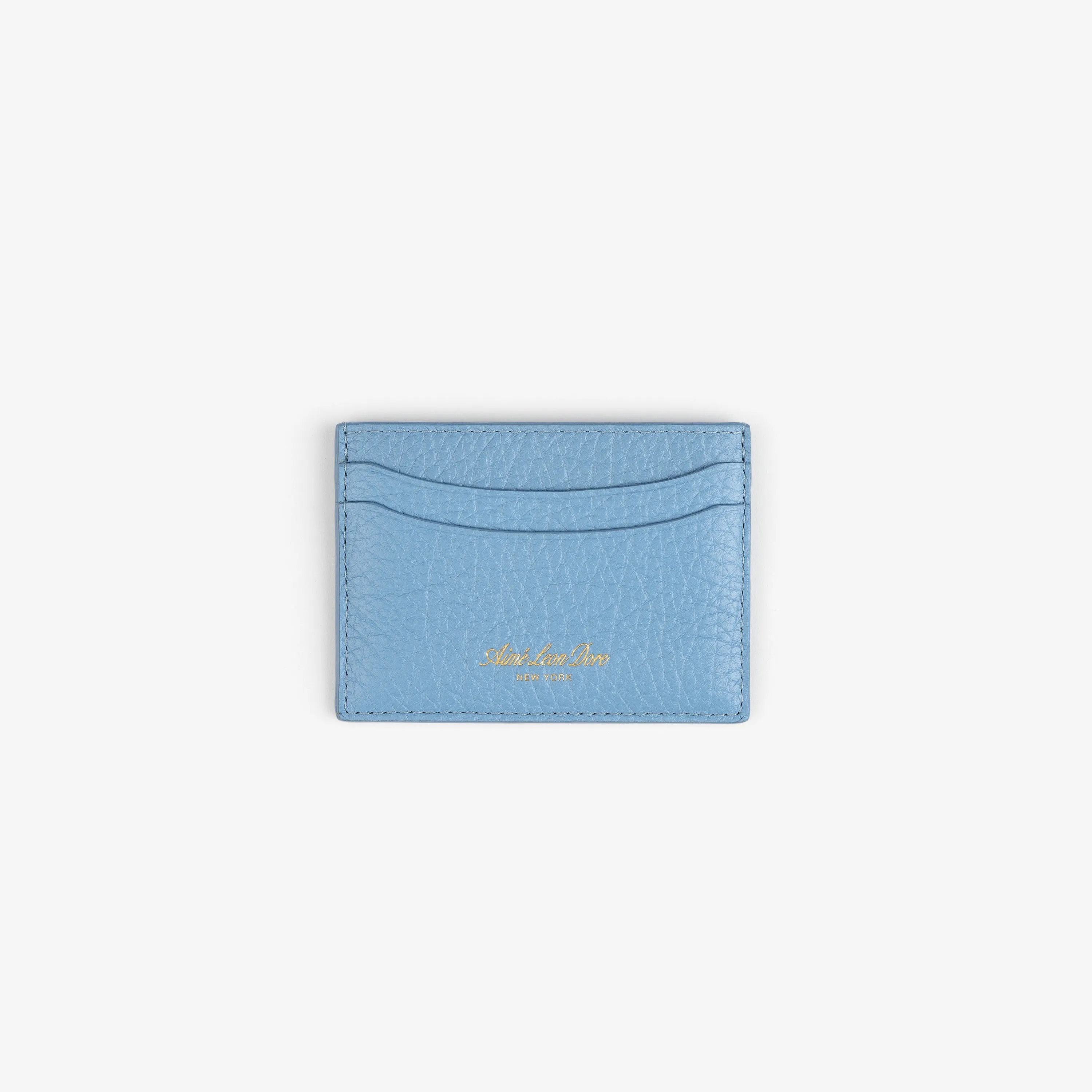 Tumbled Leather Card Holder sold by Aime Leon Dore