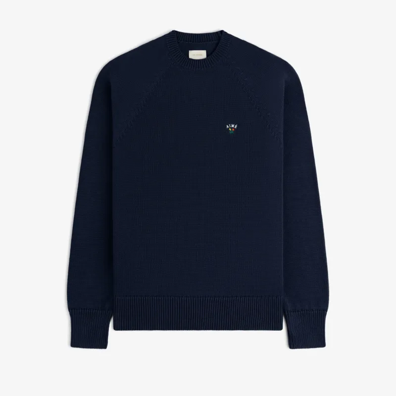 Crest Raglan Sweater made by Aime Leon Dore