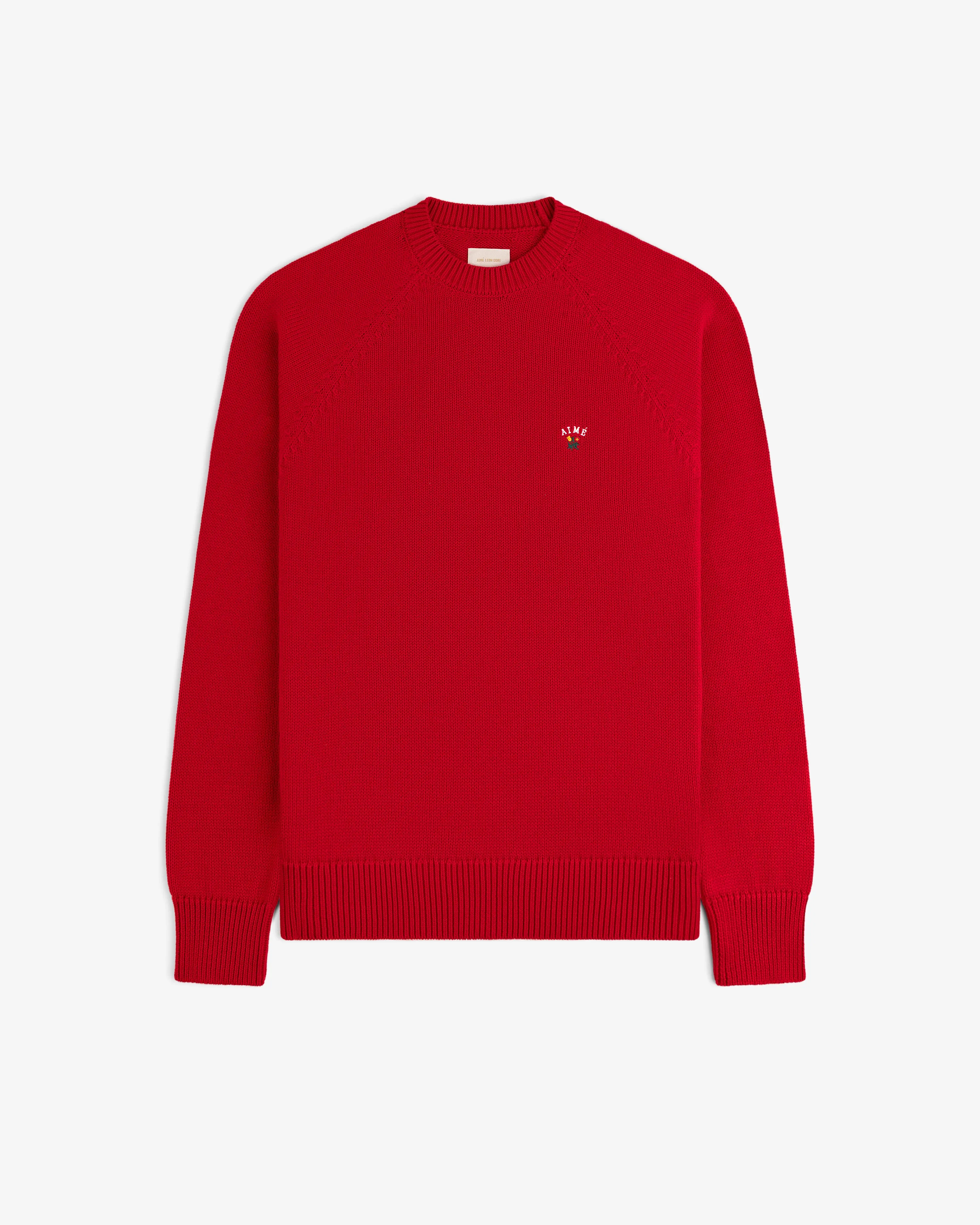 Crest Raglan Sweater sold by Aime Leon Dore product image thumbnail 2