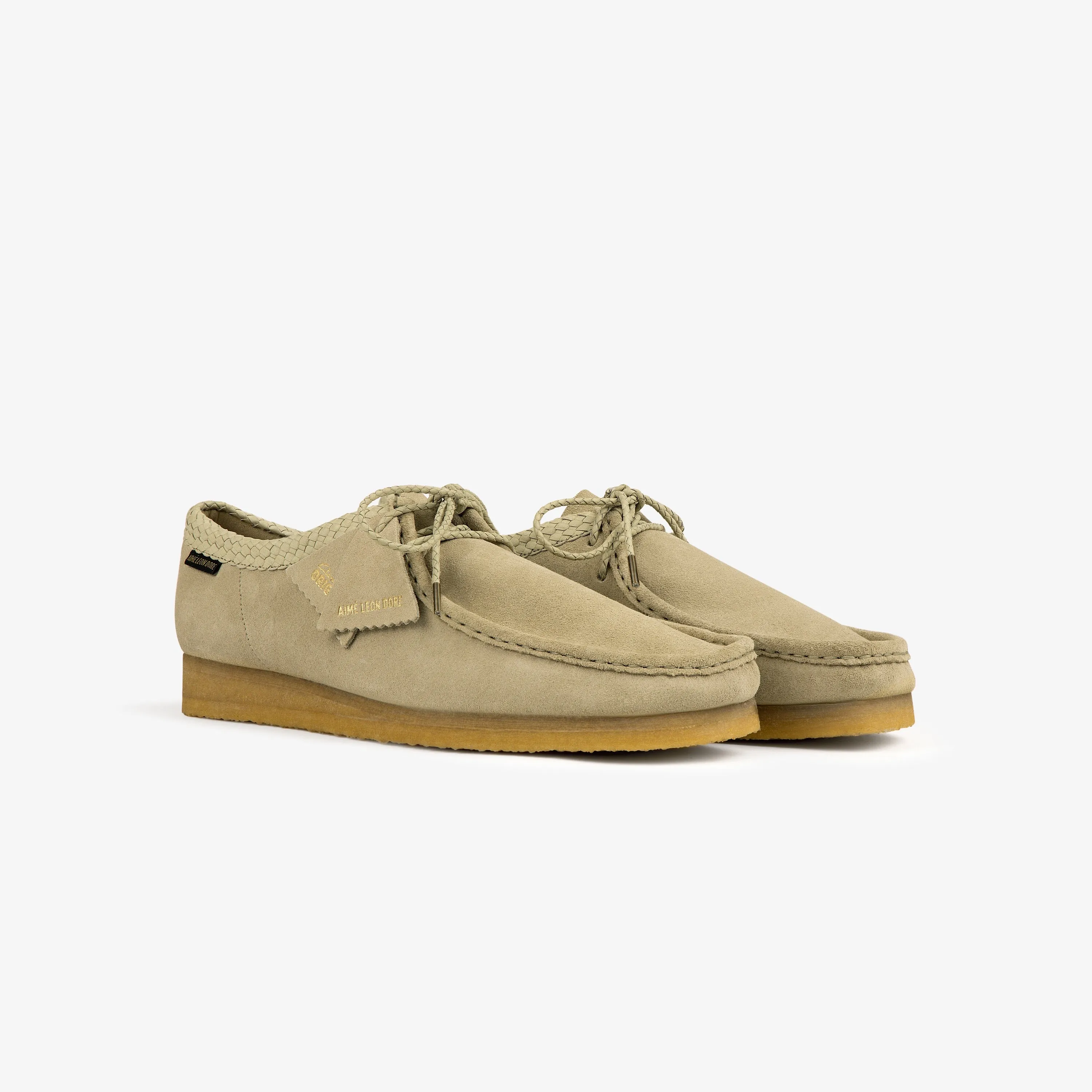 ALD / Clarks Suede Wallabee sold by Aime Leon Dore