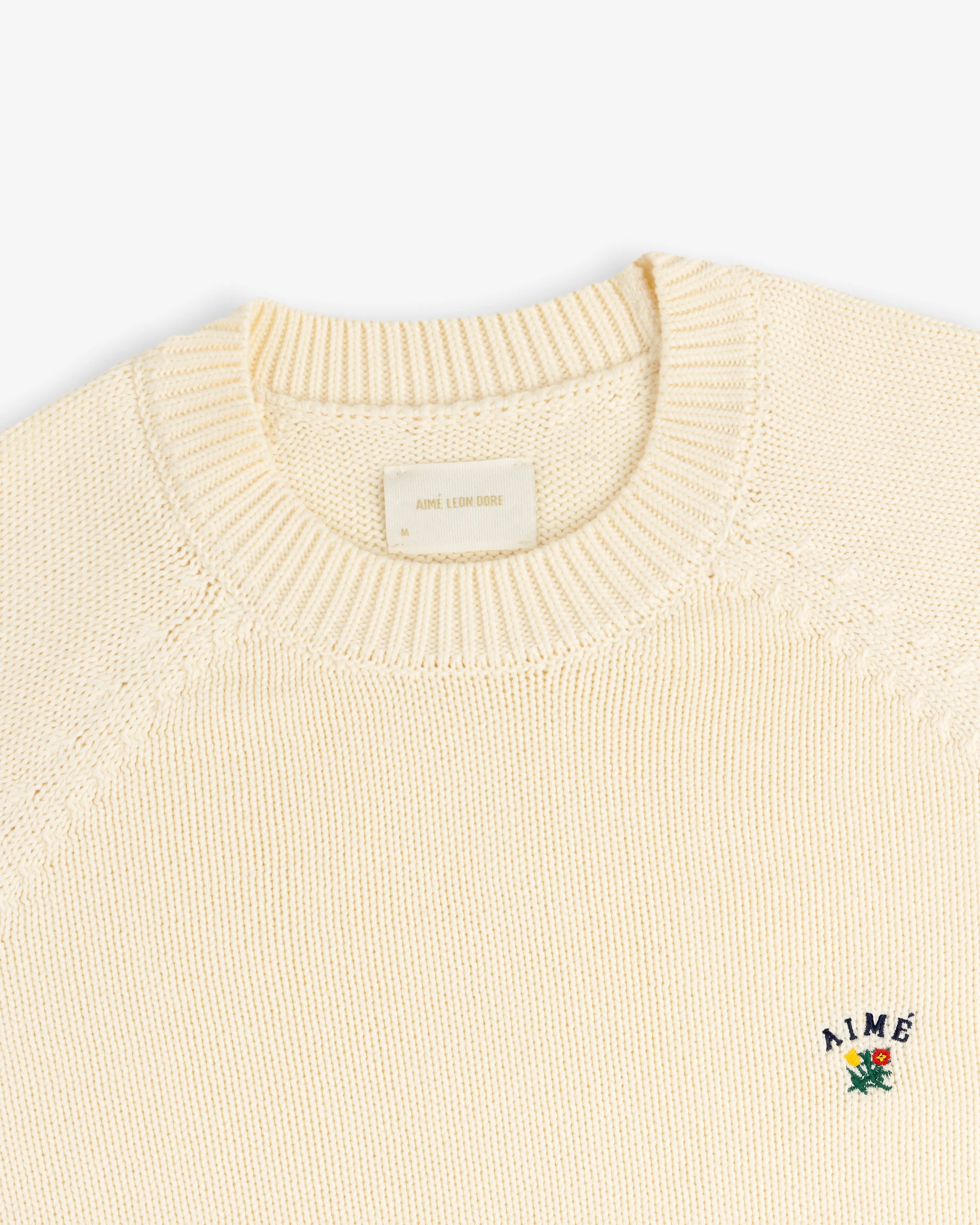 Crest Raglan Sweater sold by Aime Leon Dore product image thumbnail 4