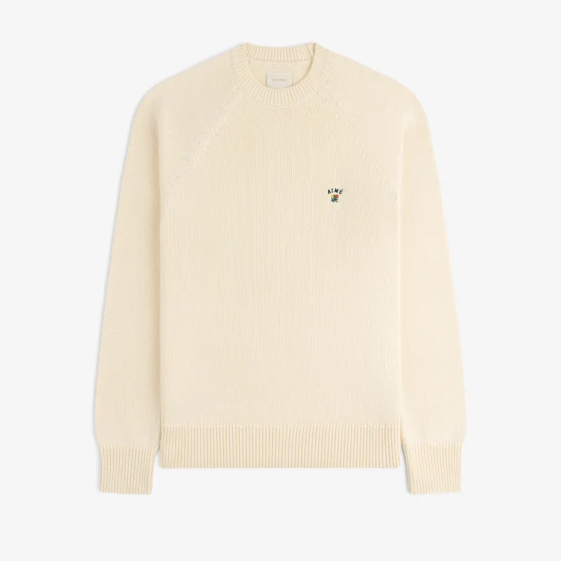 Crest Raglan Sweater made by Aime Leon Dore