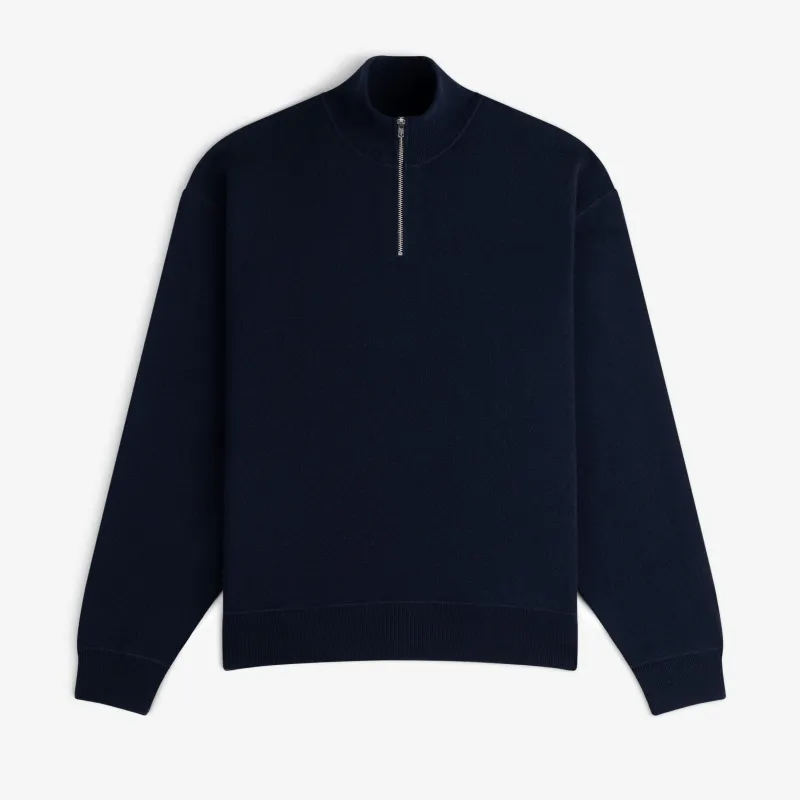Quarter Zip Pavilion Cashmere Pullover made by Aime Leon Dore