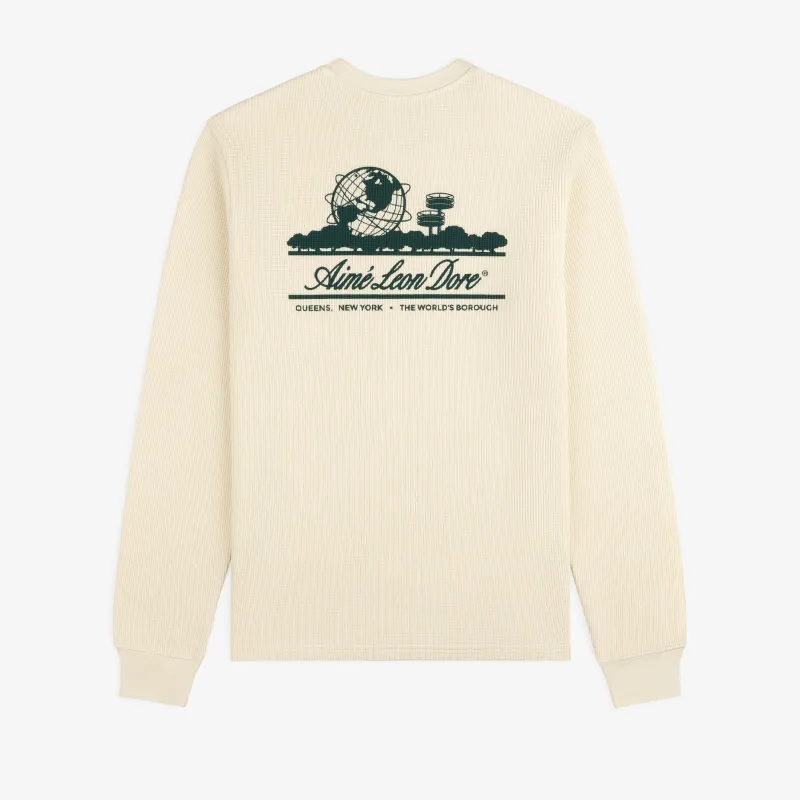 Long-Sleeve Unisphere Waffle Thermal made by Aime Leon Dore