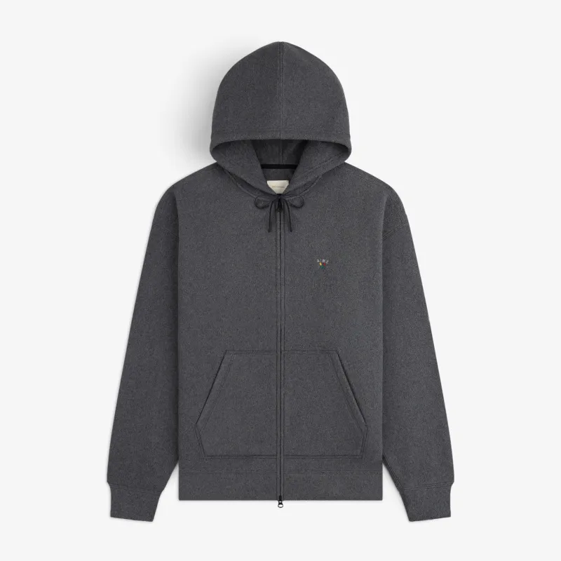 Crest Fleece Full-Zip Hoodie made by Aime Leon Dore