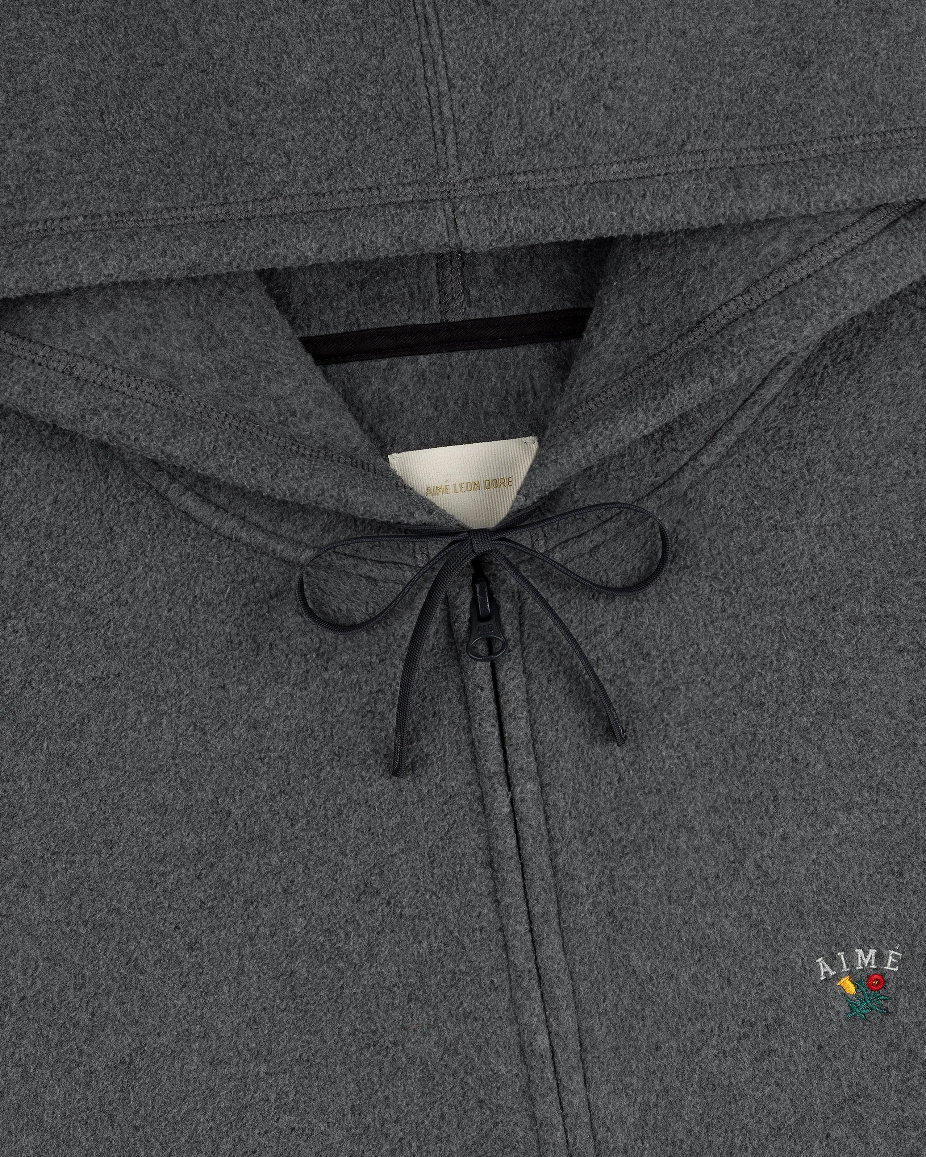 Crest Fleece Full-Zip Hoodie sold by Aime Leon Dore product image thumbnail 3