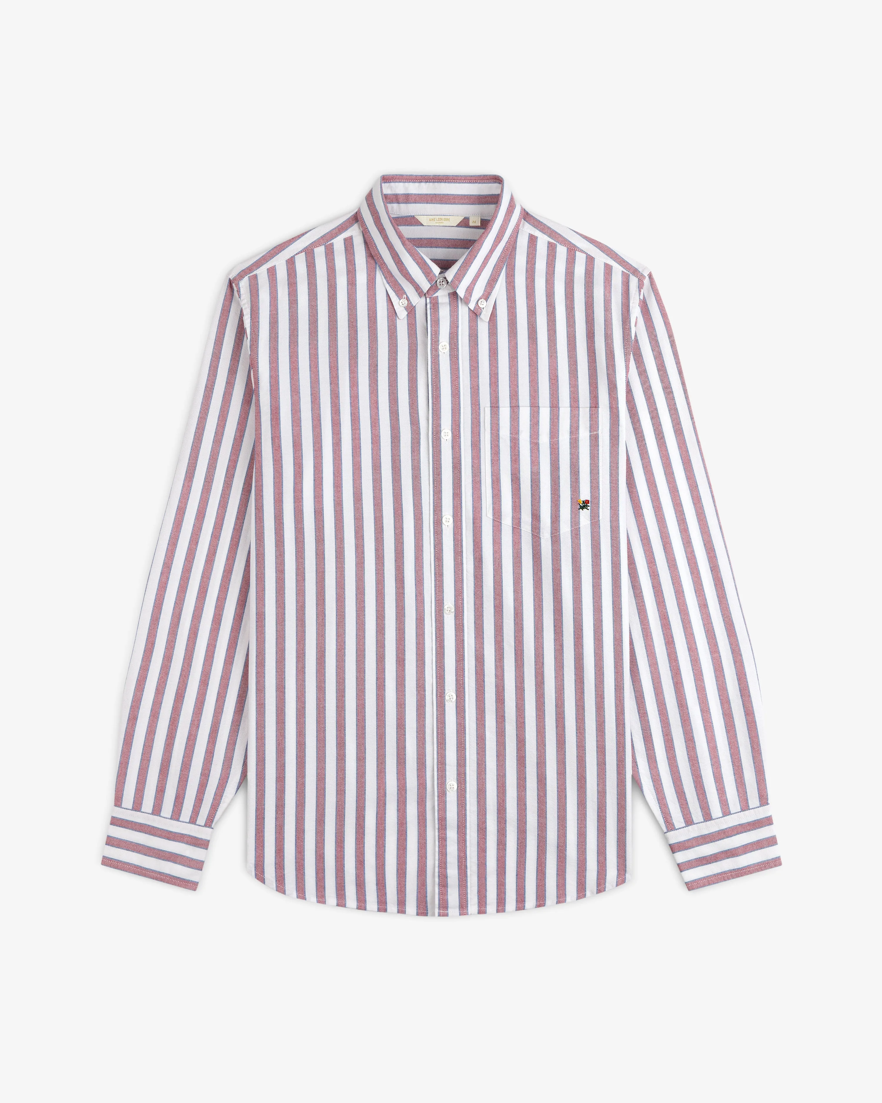 Striped Crest Oxford Shirt sold by Aime Leon Dore product image thumbnail 2