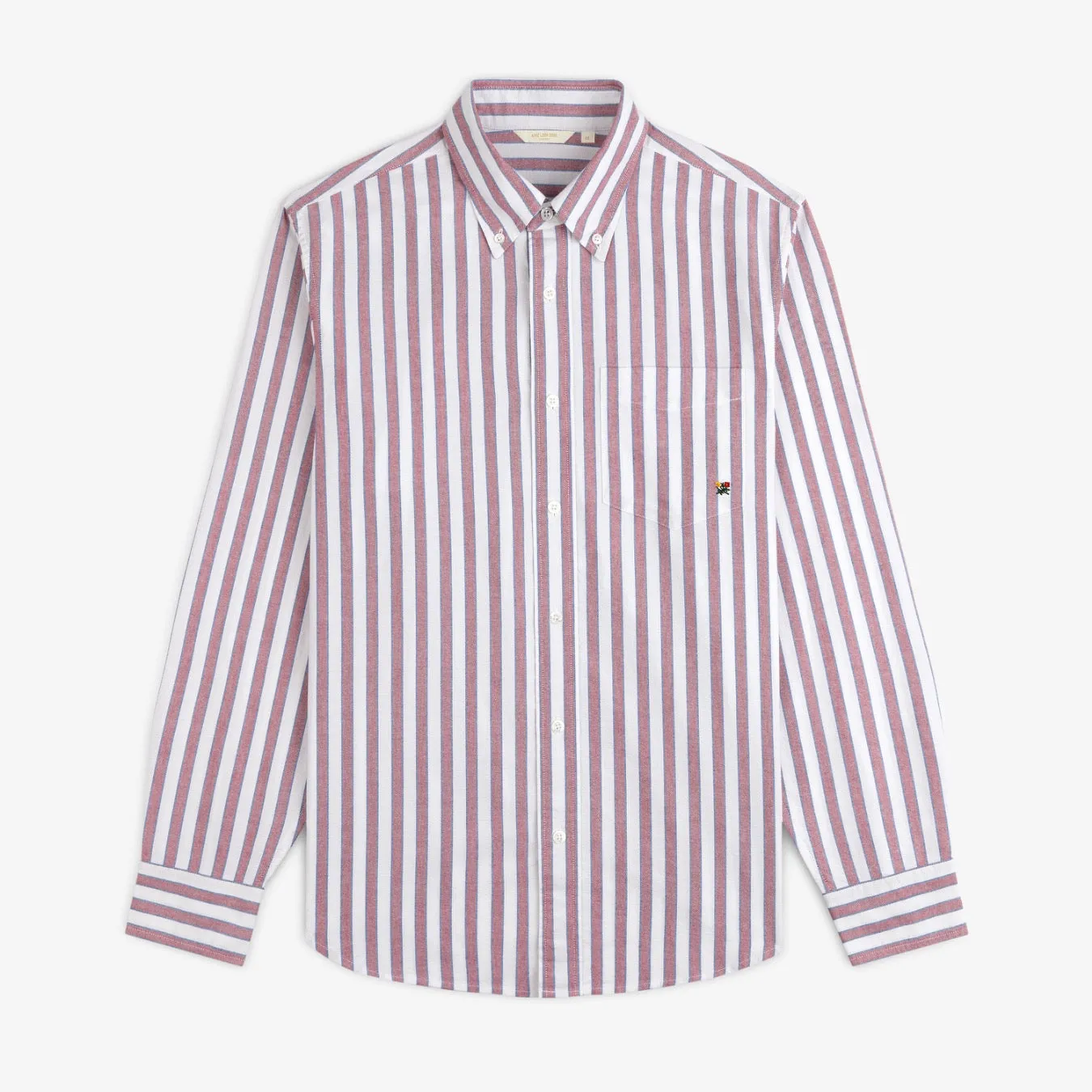 Striped Crest Oxford Shirt sold by Aime Leon Dore