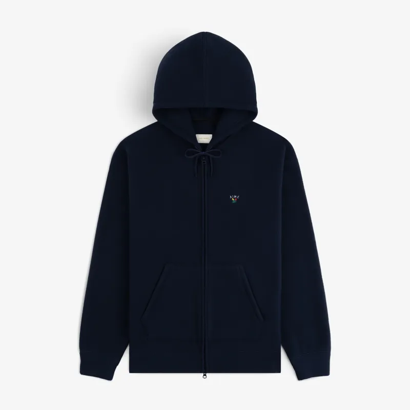 Crest Fleece Full-Zip Hoodie made by Aime Leon Dore