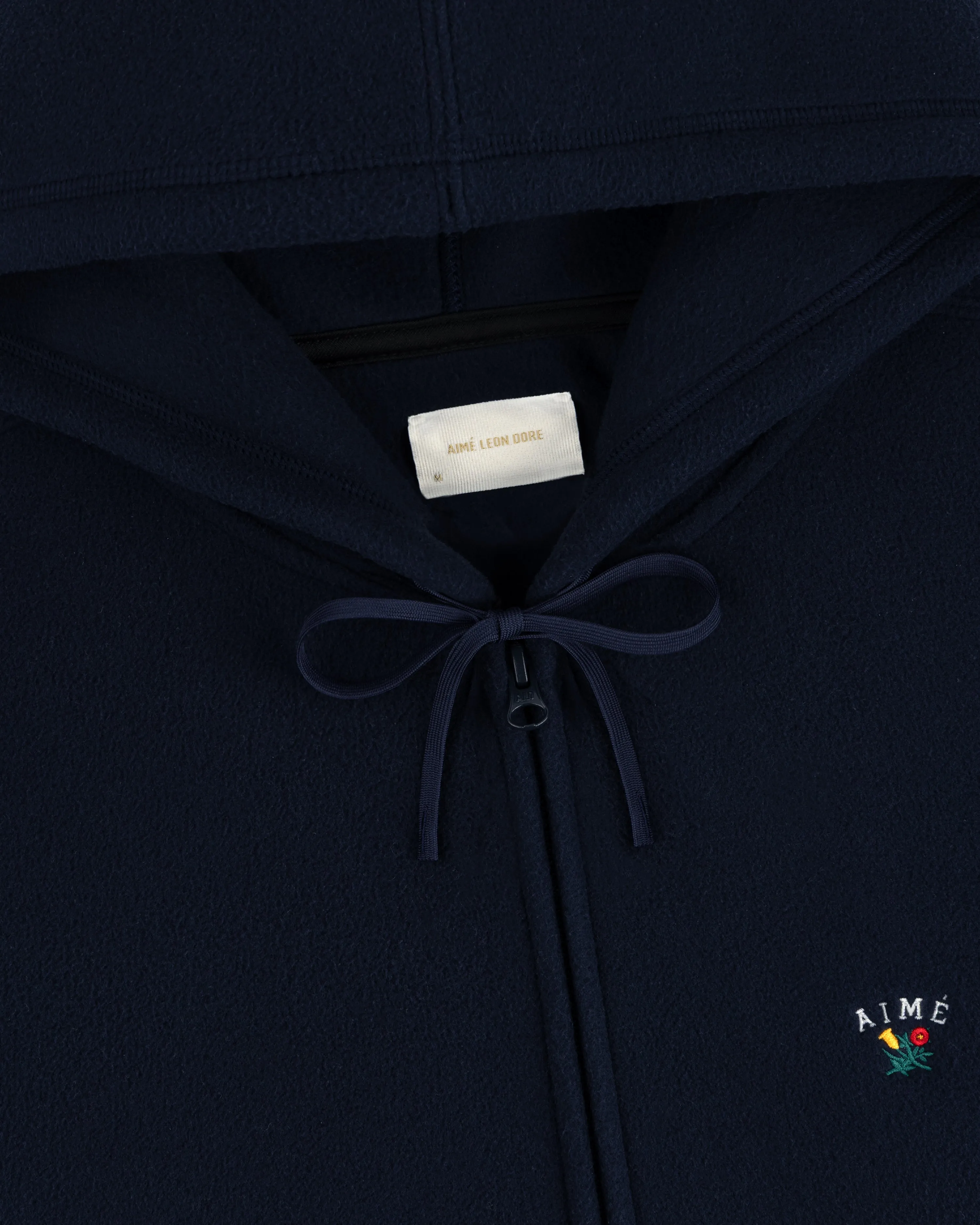 Crest Fleece Full-Zip Hoodie sold by Aime Leon Dore product image thumbnail 4